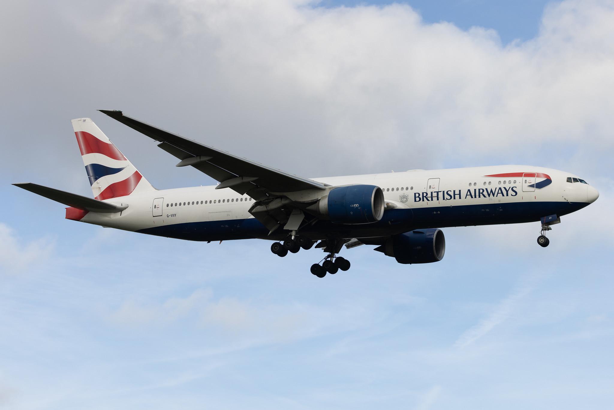 London Heathrow: British Airways (BA / BAW) | Boeing 777-236(ER) B772 | G-VIIY | MSN 29967