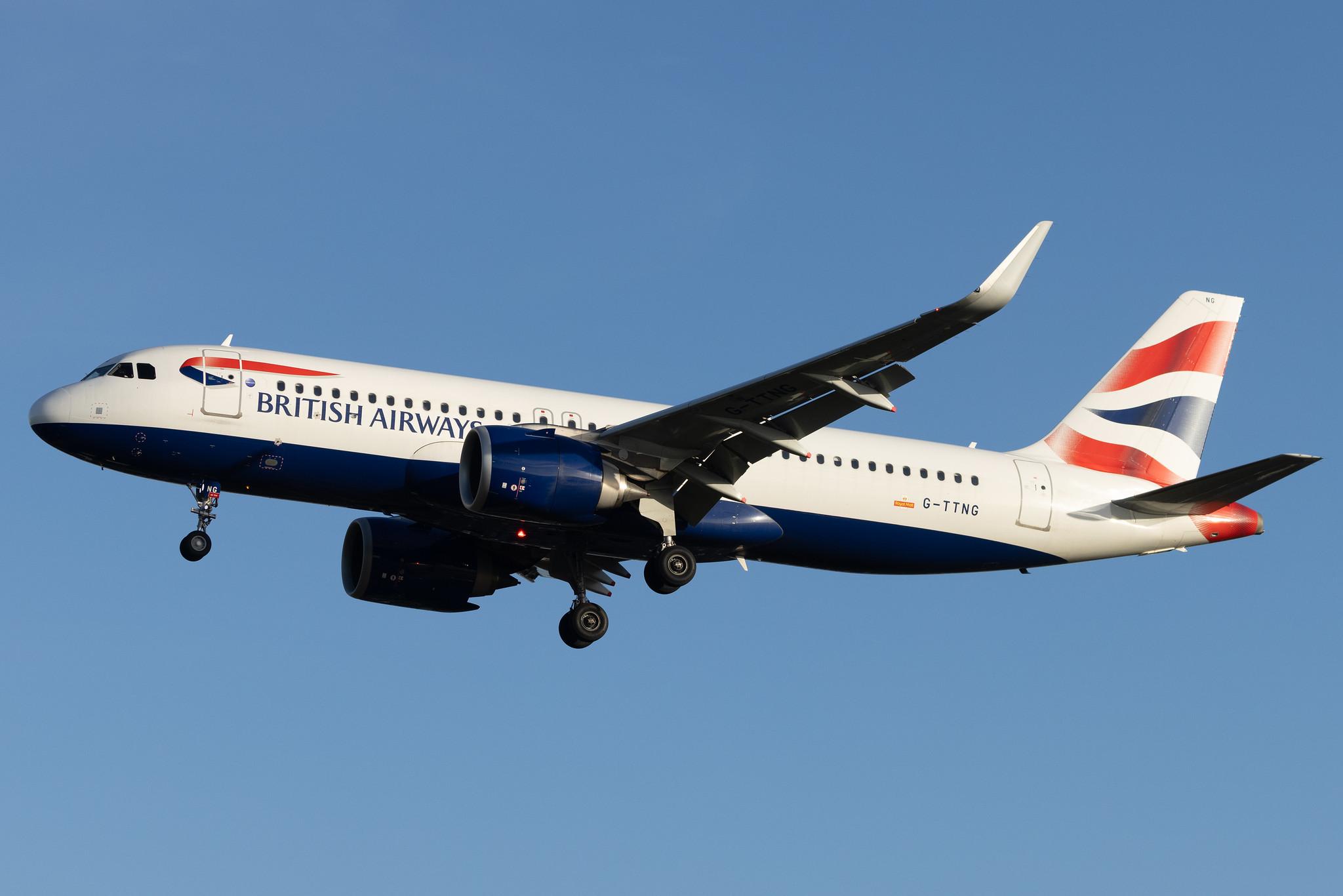 London Heathrow: British Airways (BA / BAW) | Airbus A320-251N A20N | G-TTNG | MSN 8431
