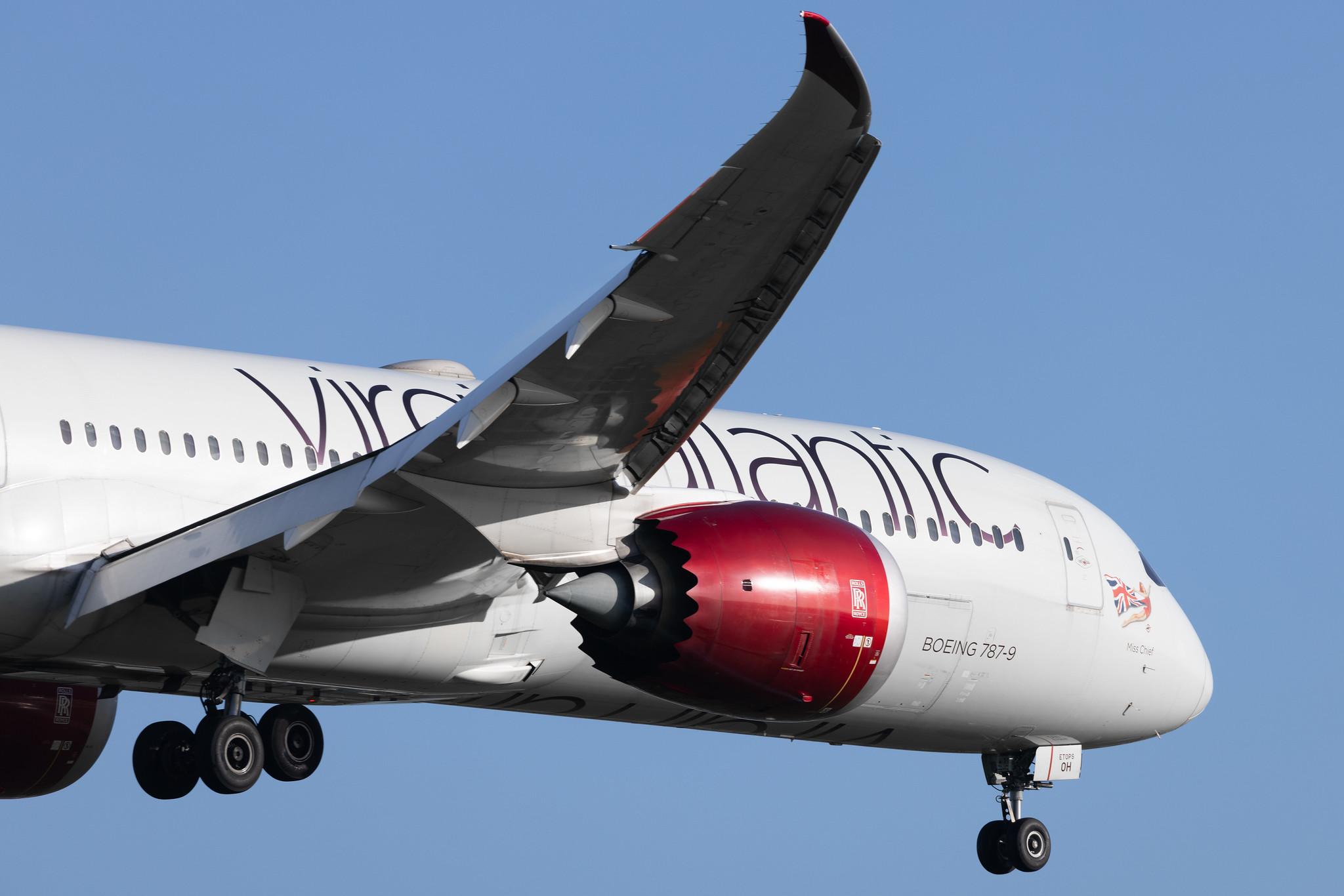 London Heathrow: Virgin Atlantic (VS / VIR) | Boeing 787-9 Dreamliner B789 | G-VOOH | MSN 37968