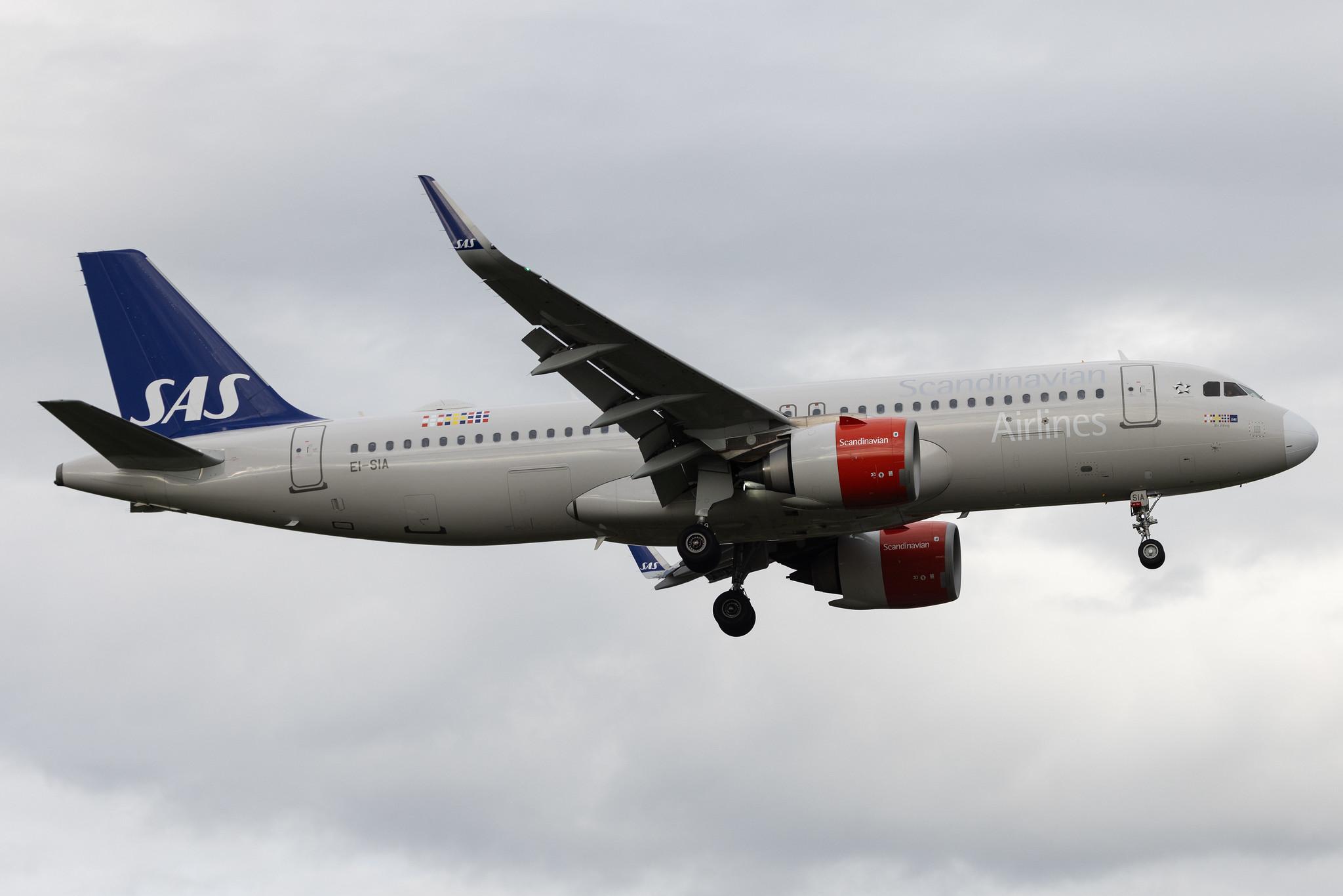 London Heathrow: SAS (SK / SAS) | Operator: SAS Connect | Airbus A320-251N A20N | EI-SIA | MSN 7897