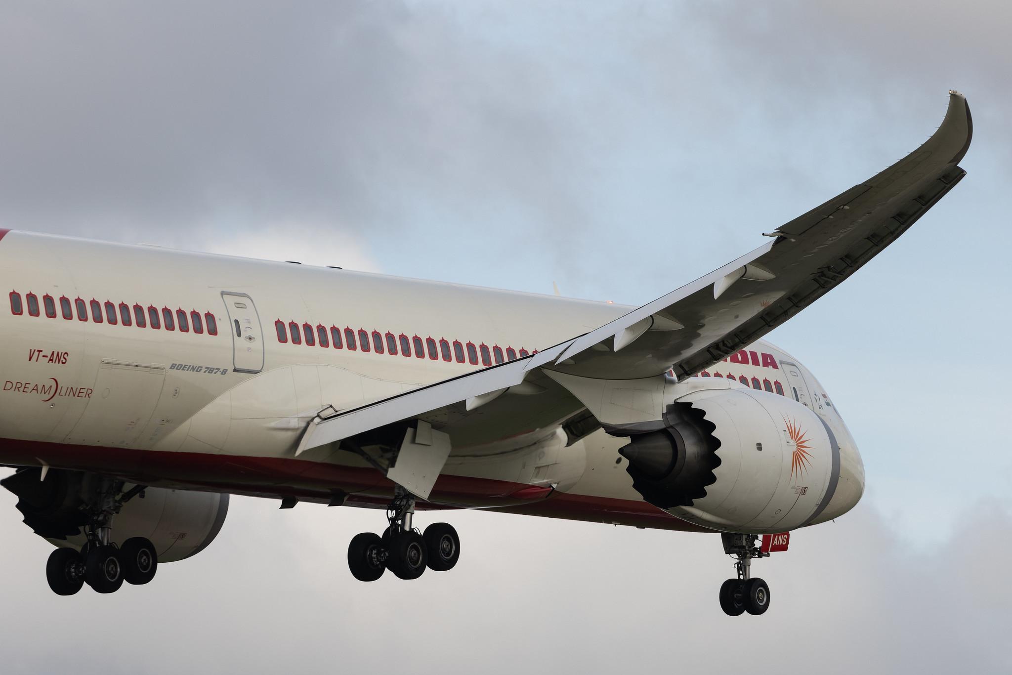 London Heathrow: Air India (AI / AIC) | Boeing 787-8 Dreamliner B788 | VT-ANS | MSN 36290