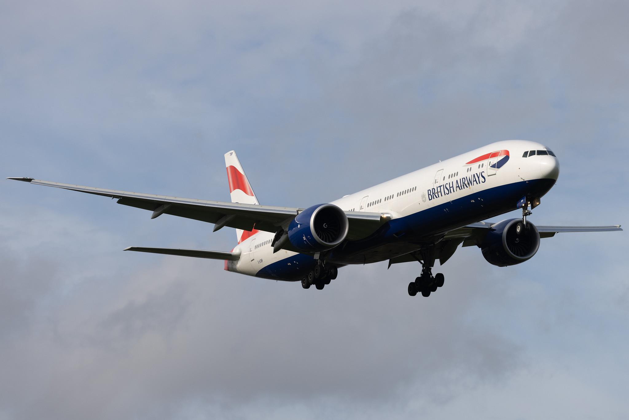 London Heathrow: British Airways (BA / BAW) | Boeing 777-300(ER) B77W | G-STBP | MSN 66633