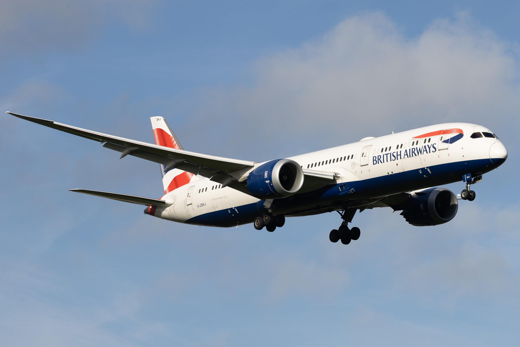 London Heathrow: British Airways (BA / BAW) | Boeing 787-9 Dreamliner B789 | G-ZBKJ | MSN 38626