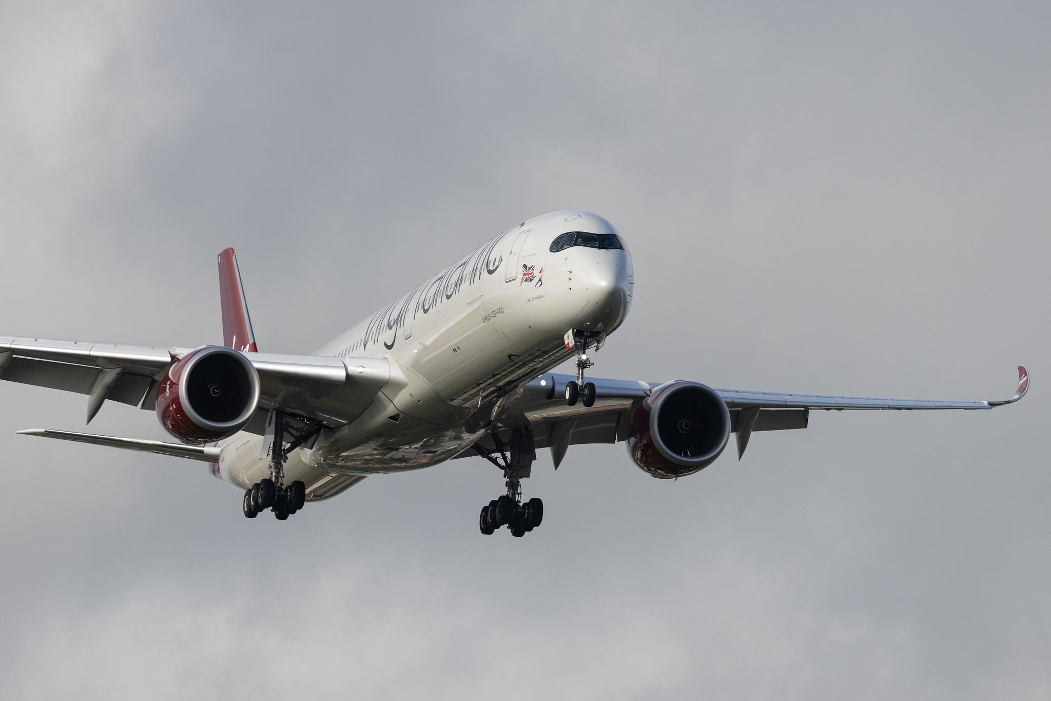London Heathrow: Virgin Atlantic (VS / VIR) | Airbus A350-1041 A35K | G-VLIB | MSN 507