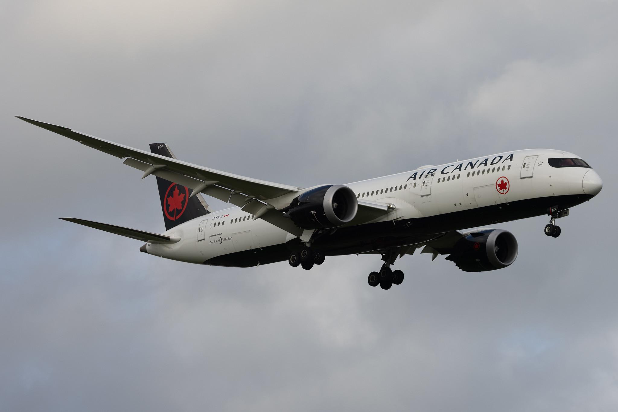 London Heathrow: Air Canada (AC / ACA) | Boeing 787-9 Dreamliner B789 | C-FVLU | MSN 38360