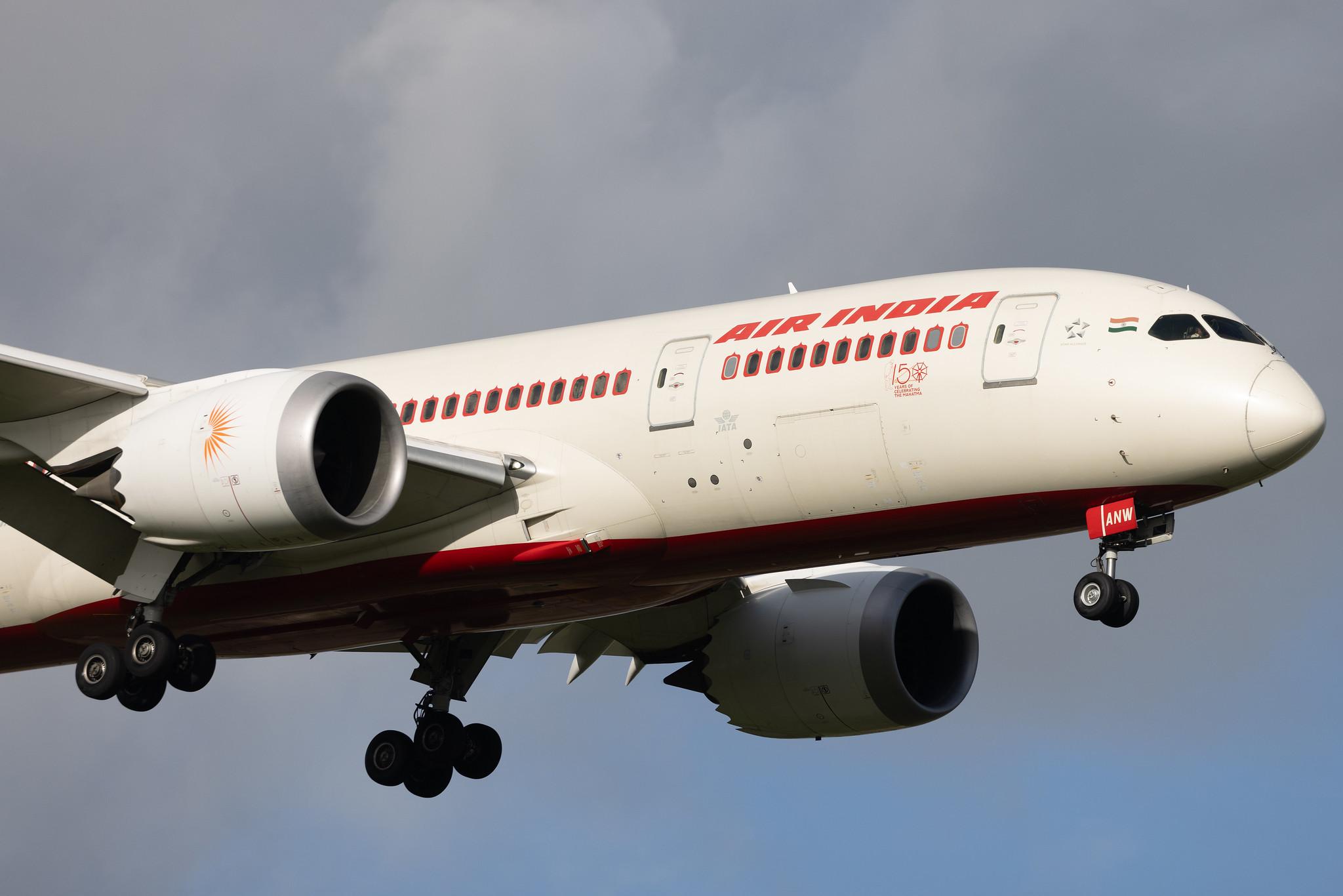 London Heathrow: Air India (AI / AIC) | Boeing 787-8 Dreamliner B788 | VT-ANW | MSN 36294