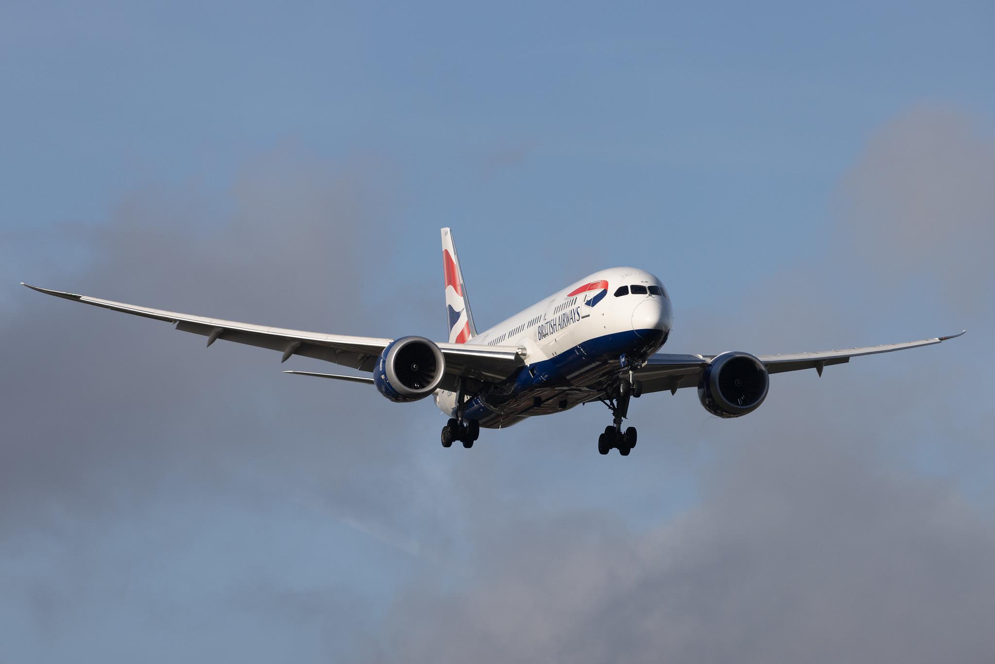 London Heathrow: British Airways (BA / BAW) | Boeing 787-8 Dreamliner B788 | G-ZBJK | MSN 60630