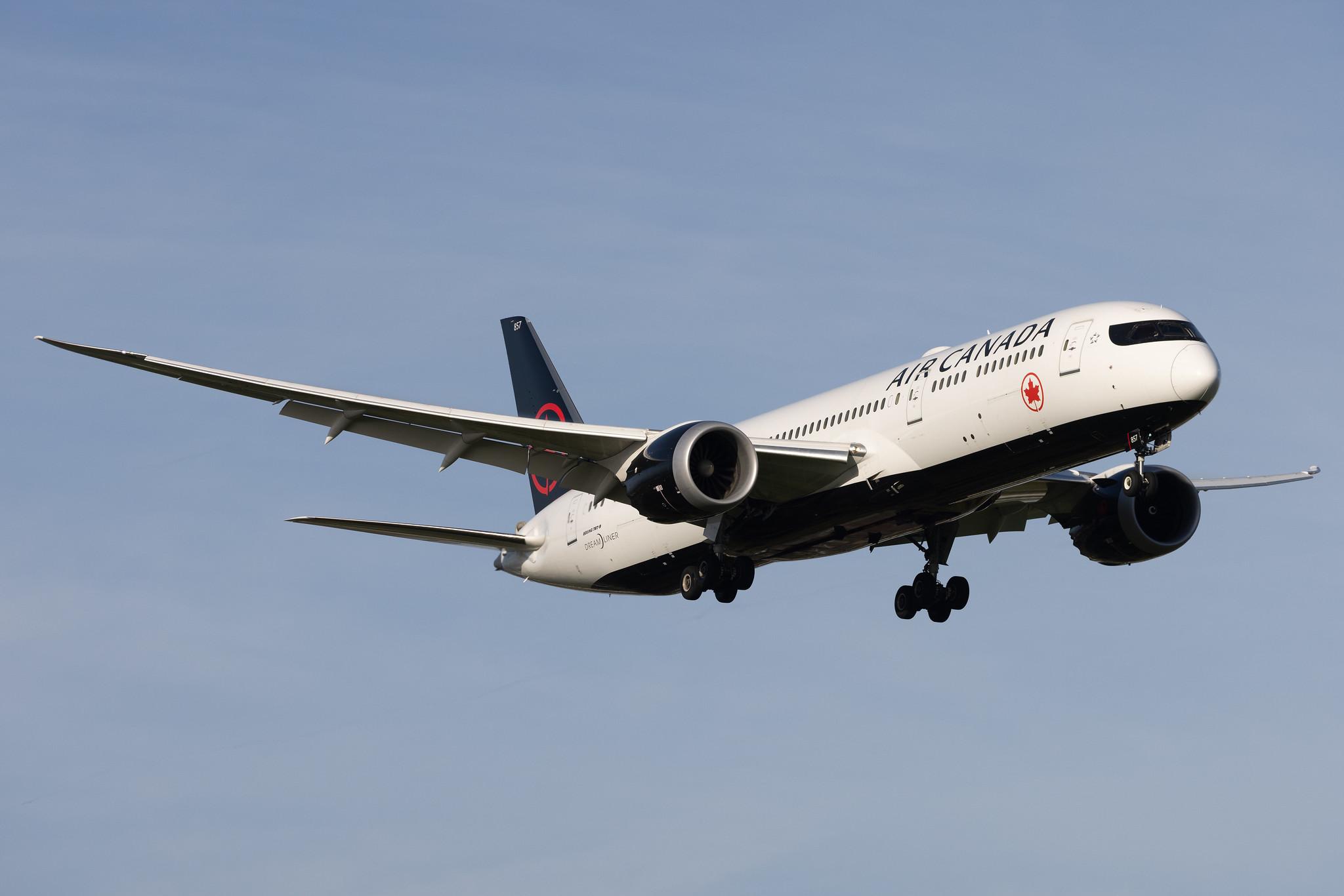 London Heathrow: Air Canada (AC / ACA) | Boeing 787-9 Dreamliner B789 | C-FVNB | MSN 38359