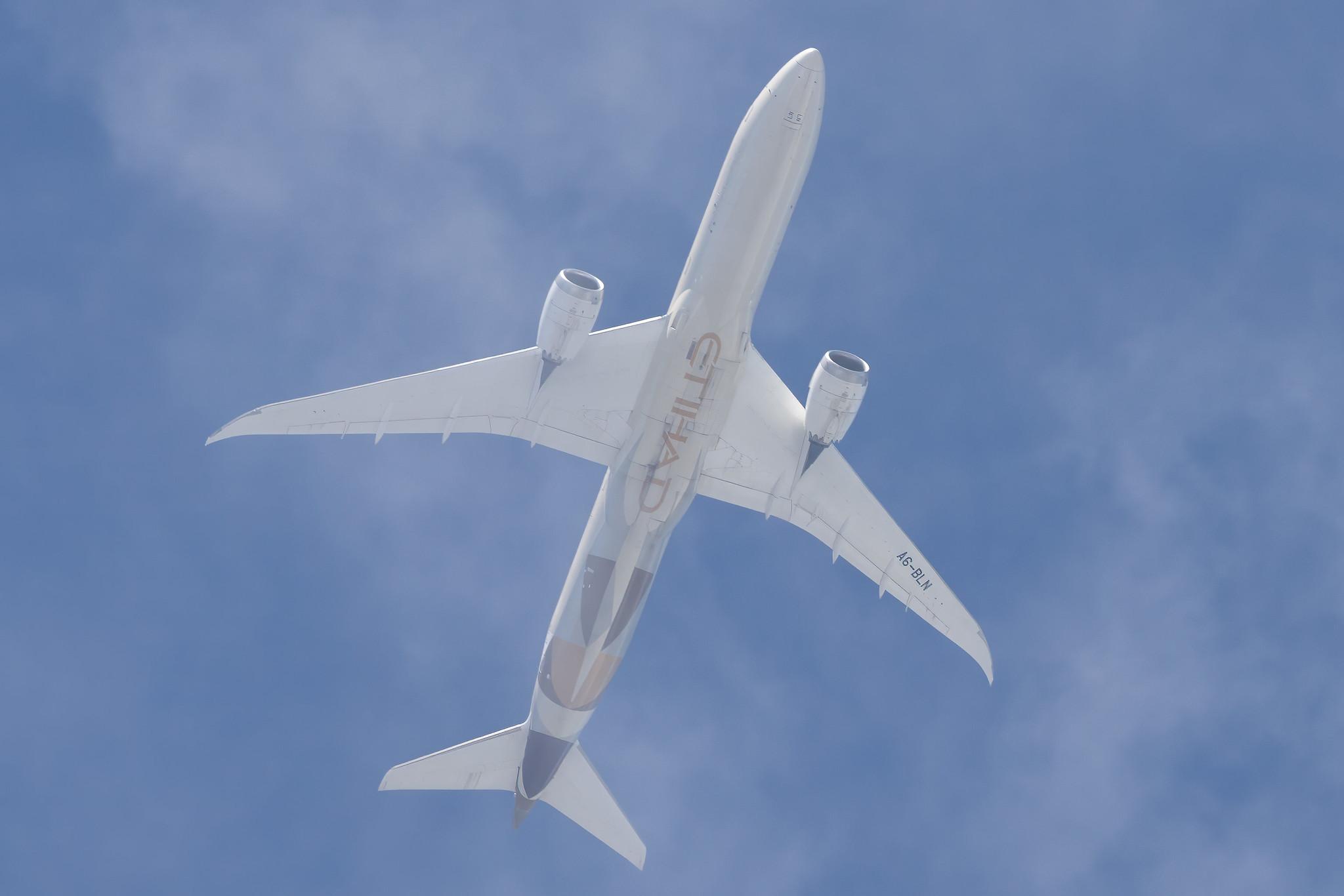 Flughafen Zürich: Etihad Airways (EY / ETD) | Boeing 787-9 Dreamliner B789 | A6-BLN | MSN 39659