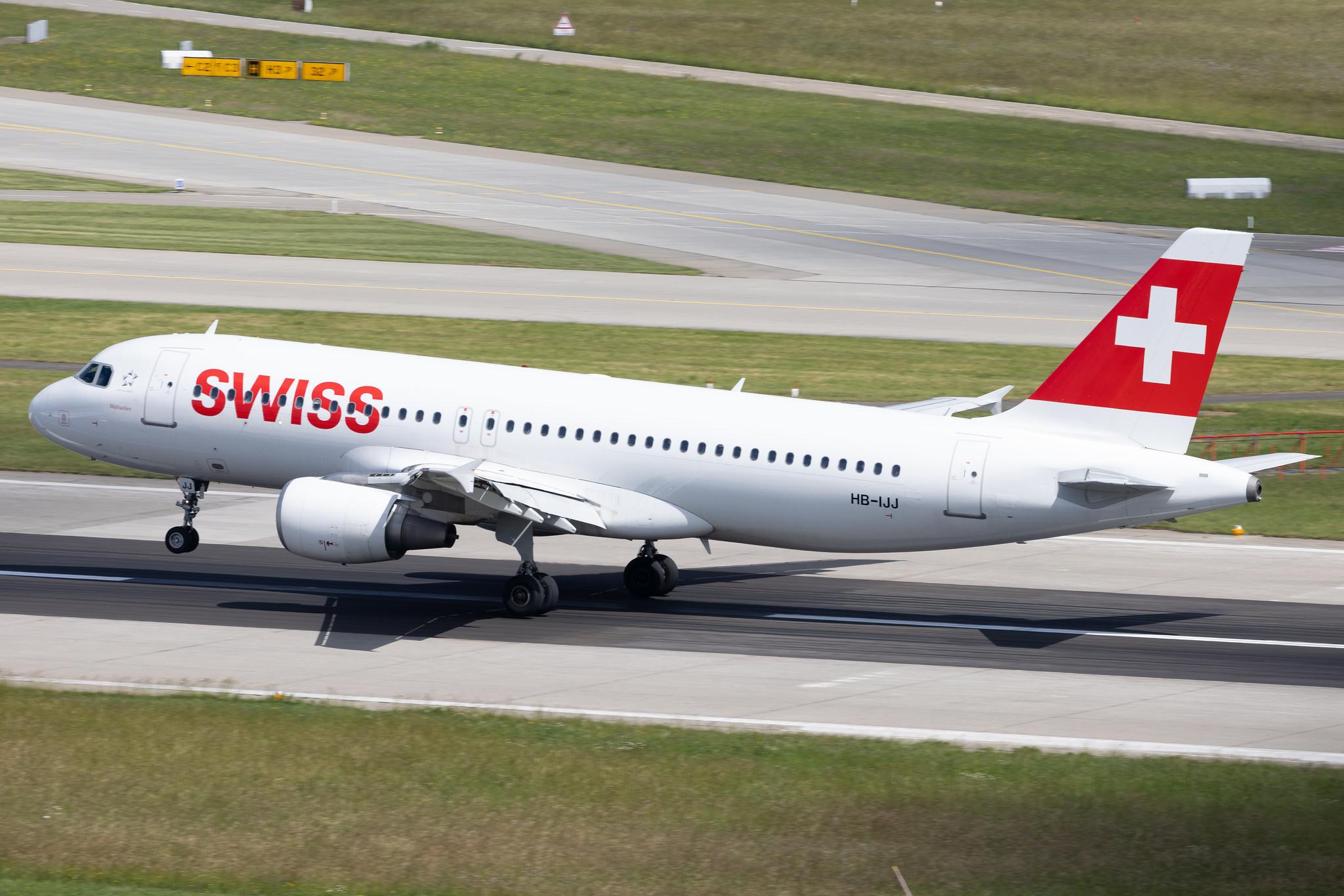 Flughafen Zürich: Swiss (LX / SWR) | Airbus A220-300 BCS3 | HB-JCH | MSN 55021
