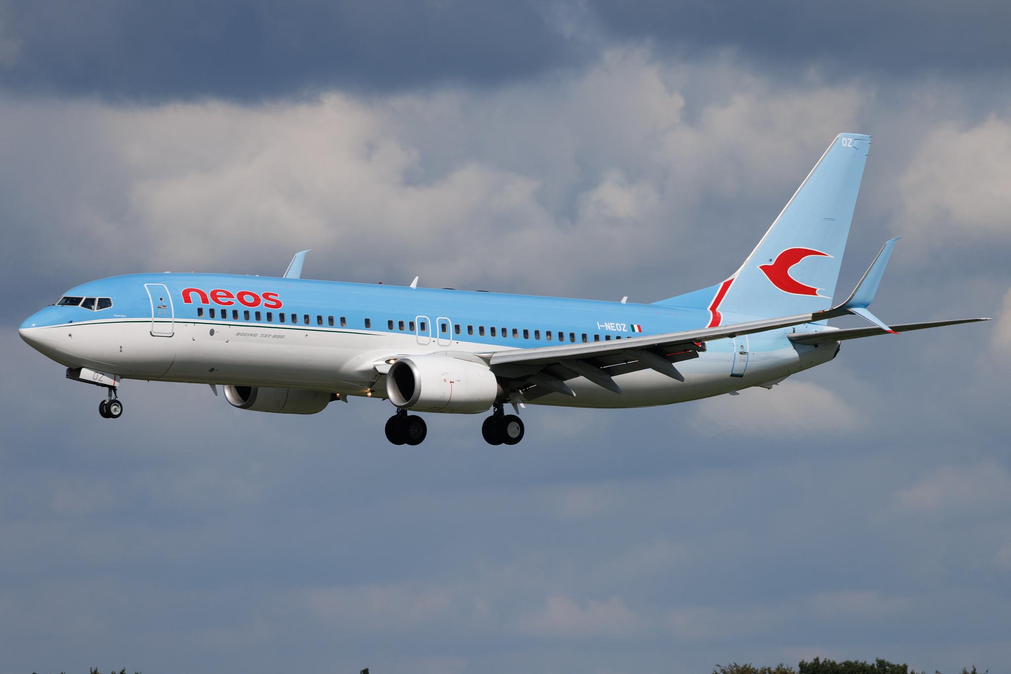 Hamburg Airport: Neos (NO / NOS) | Boeing 737-86N B738 | I-NEOZ | MSN 34257