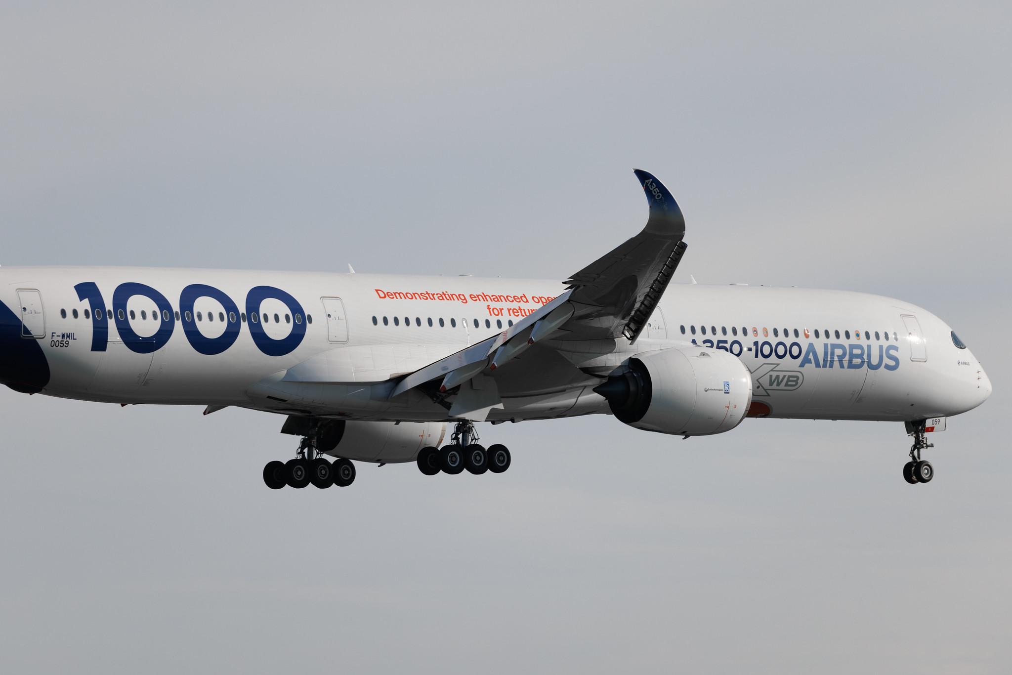 Hamburg Finkenwerder: Airbus (/ AIB) | Airbus A350-1041 A35K | F-WMIL | MSN 059