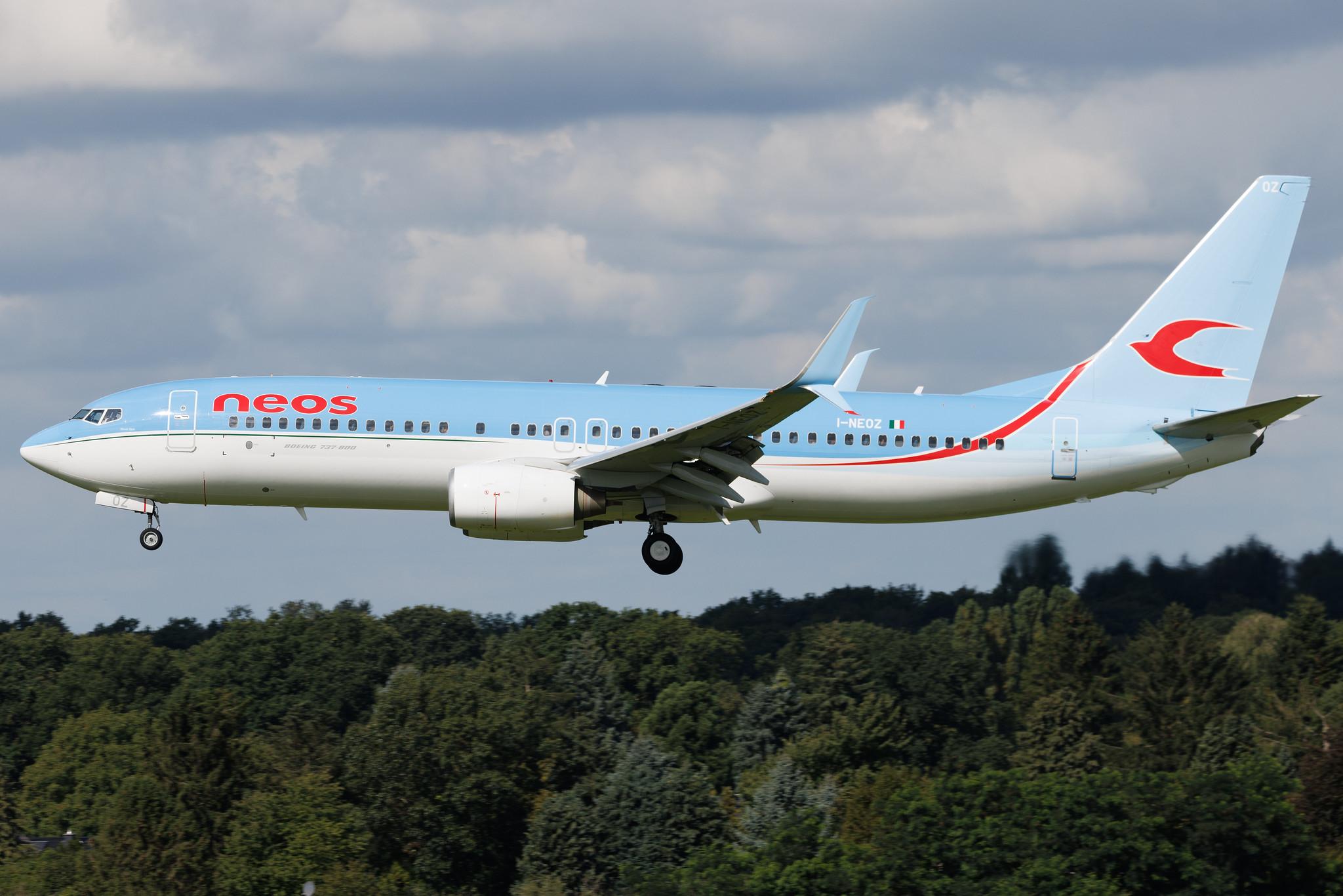 Hamburg Airport: Neos (NO / NOS) | Boeing 737-86N B738 | I-NEOZ | MSN 34257