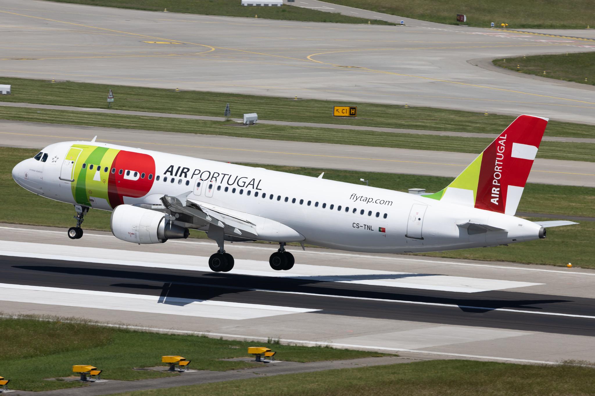 Flughafen Zürich: TAP Air Portugal (TP / TAP) | Airbus A320-214 A320 | CS-TNL | MSN 1231