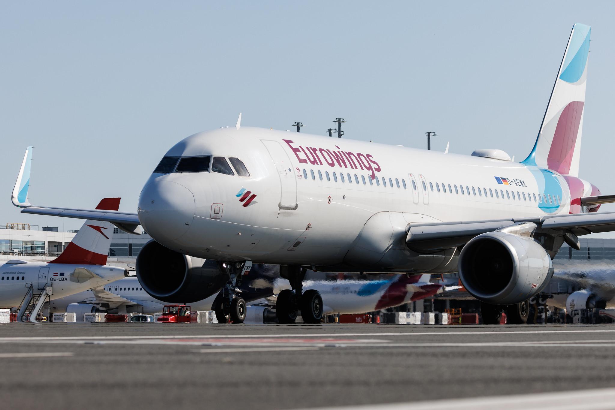 Hamburg Airport: Eurowings (EW / EWG) | Airbus A320-214 A320 | D-AEWK | MSN 7261