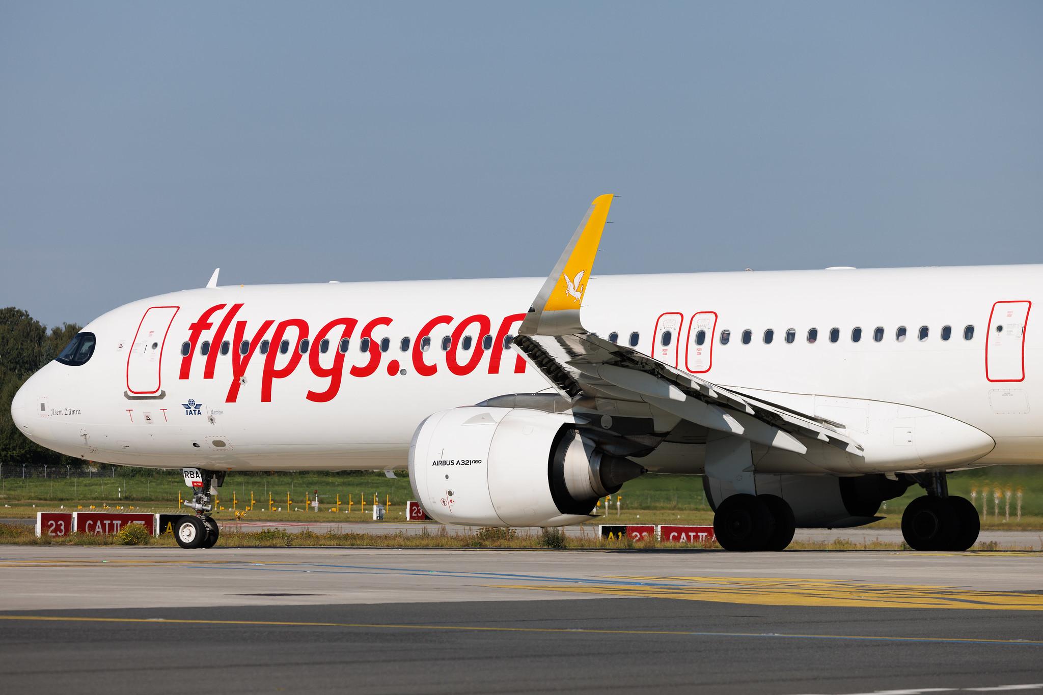 Hamburg Airport: Pegasus (PC / PGT) | Operator: Pegasus Airlines | Airbus A321-251NX A21N | TC-RBA | MSN 08936