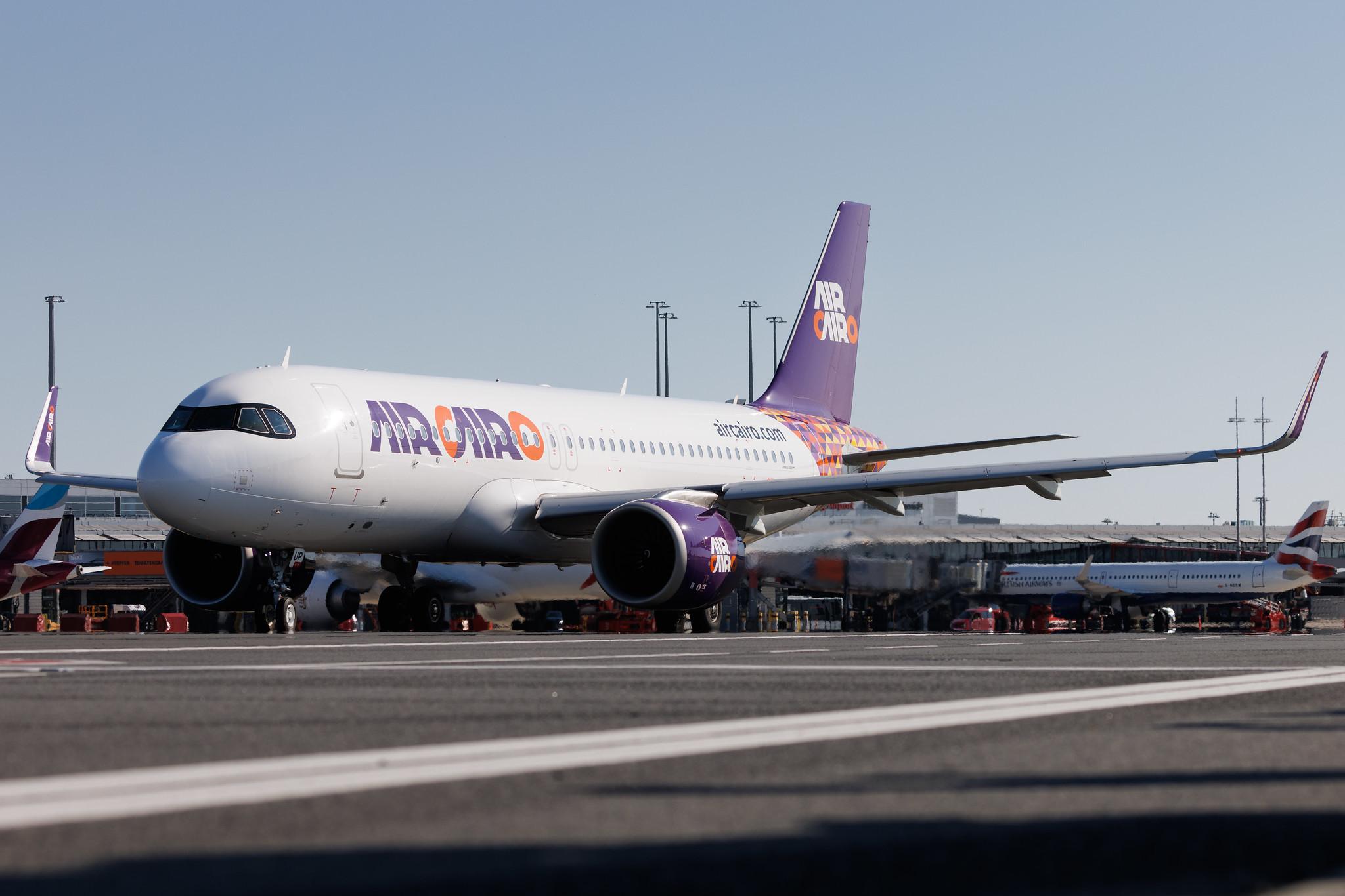 Hamburg Airport: Air Cairo (SM / MSC) | Airbus A320-251N A20N | SU-BUP | MSN 11302