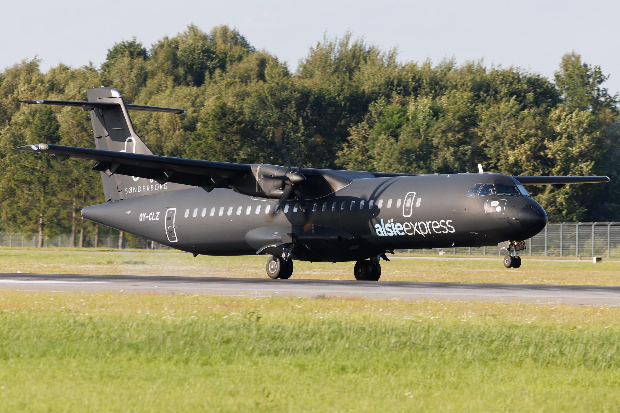 Hamburg Airport: Alsie Express (6I / MMD) | Operator: Air Alsie | ATR 72-500 AT75 | OY-CLZ | MSN 0818
