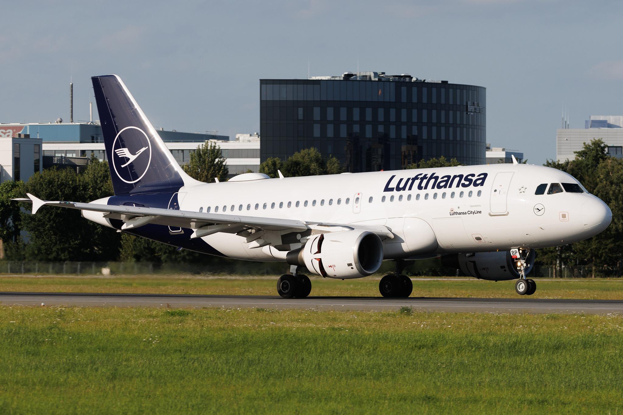 Hamburg Airport: Lufthansa (LH / DLH) | Operator: Lufthansa CityLine | Airbus A319-112 A319 | D-AIBP | MSN 2547