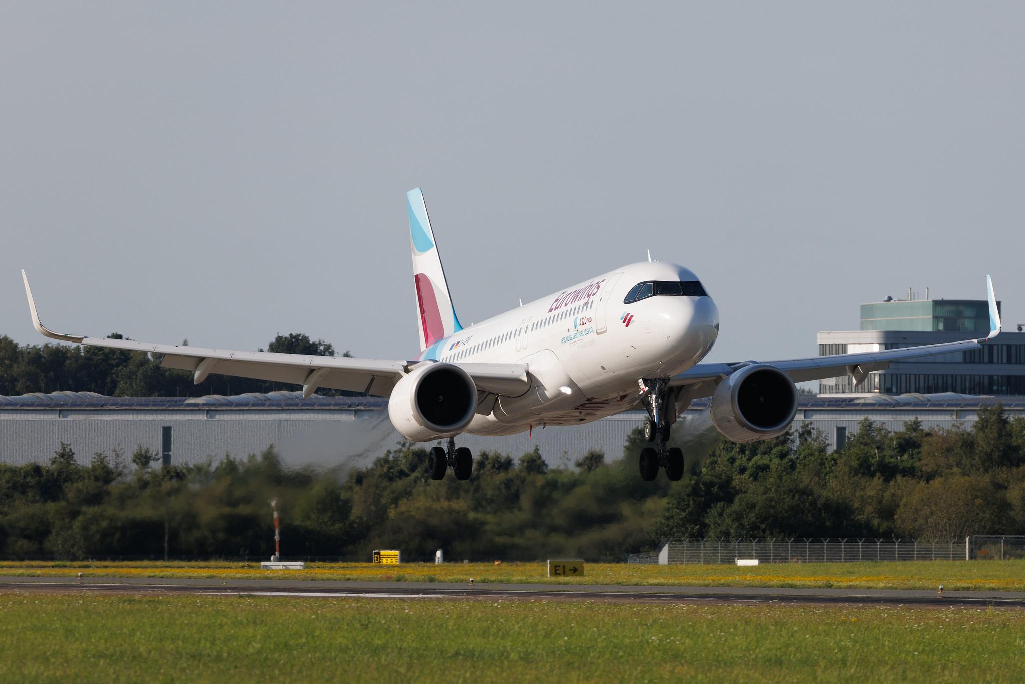 Hamburg Airport: Eurowings (EW / EWG) | Airbus A320-251N A20N | D-AENF | MSN 10674
