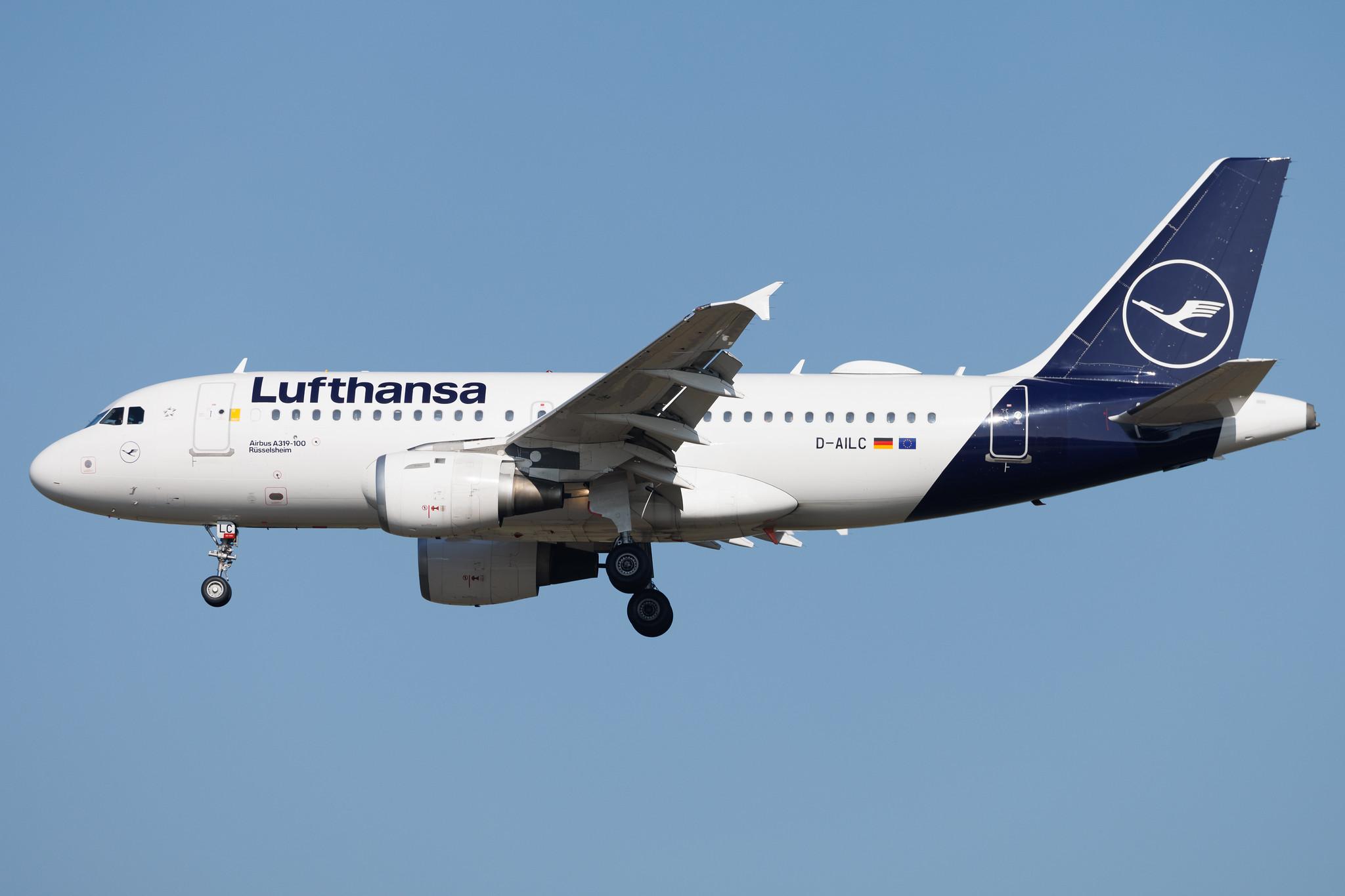 Frankfurt Airport: Lufthansa (LH / DLH) | Airbus A319-114 A319 | D-AILC | MSN 0616