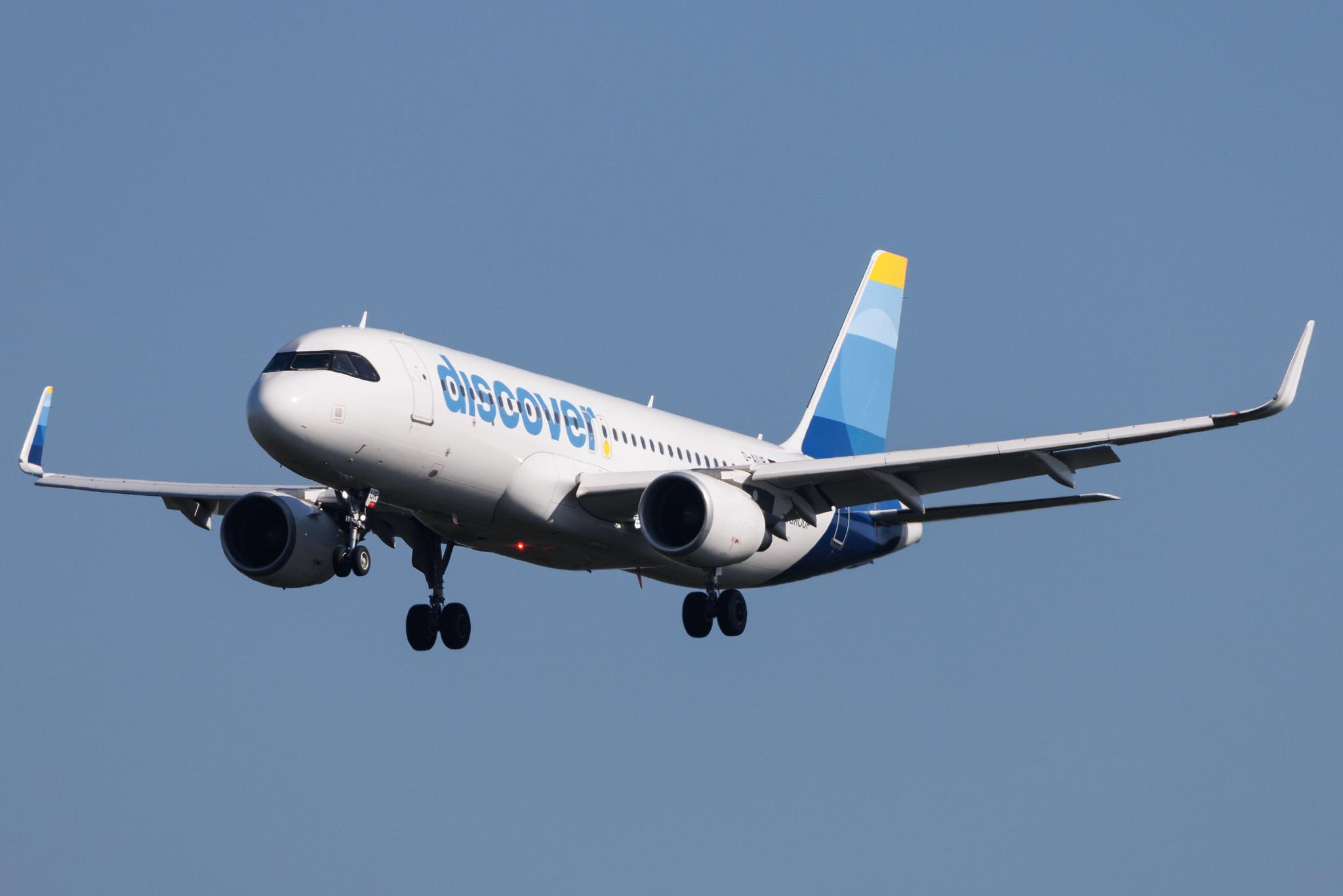 Frankfurt Airport: Discover Airlines (4Y / OCN) |  Airbus A320-214 A320 | D-AIUR | MSN 6985