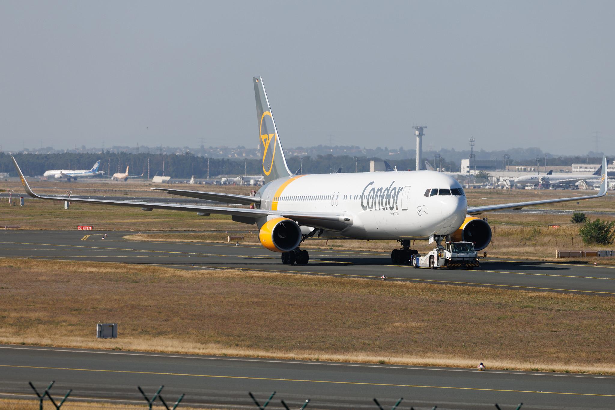 Frankfurt Airport: Condor (DE / CFG) | Boeing 767-330(ER) B763 | D-ABUH | MSN 26986