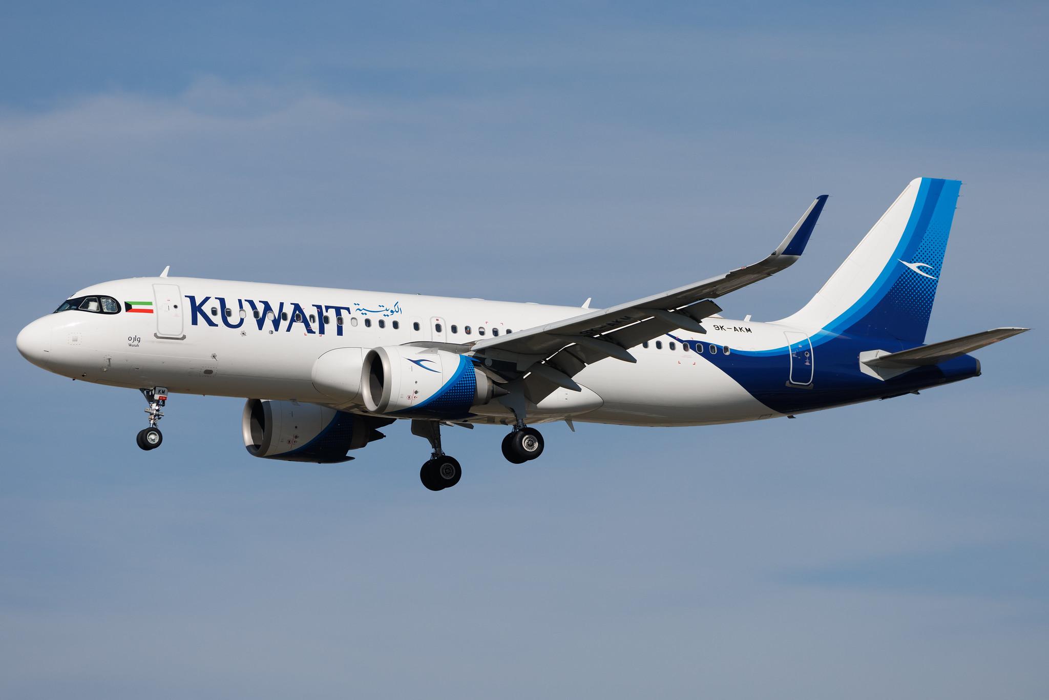 Frankfurt Airport: Kuwait Airways (KU / KAC) | Airbus A320-251N A20N | 9K-AKM | MSN 09119