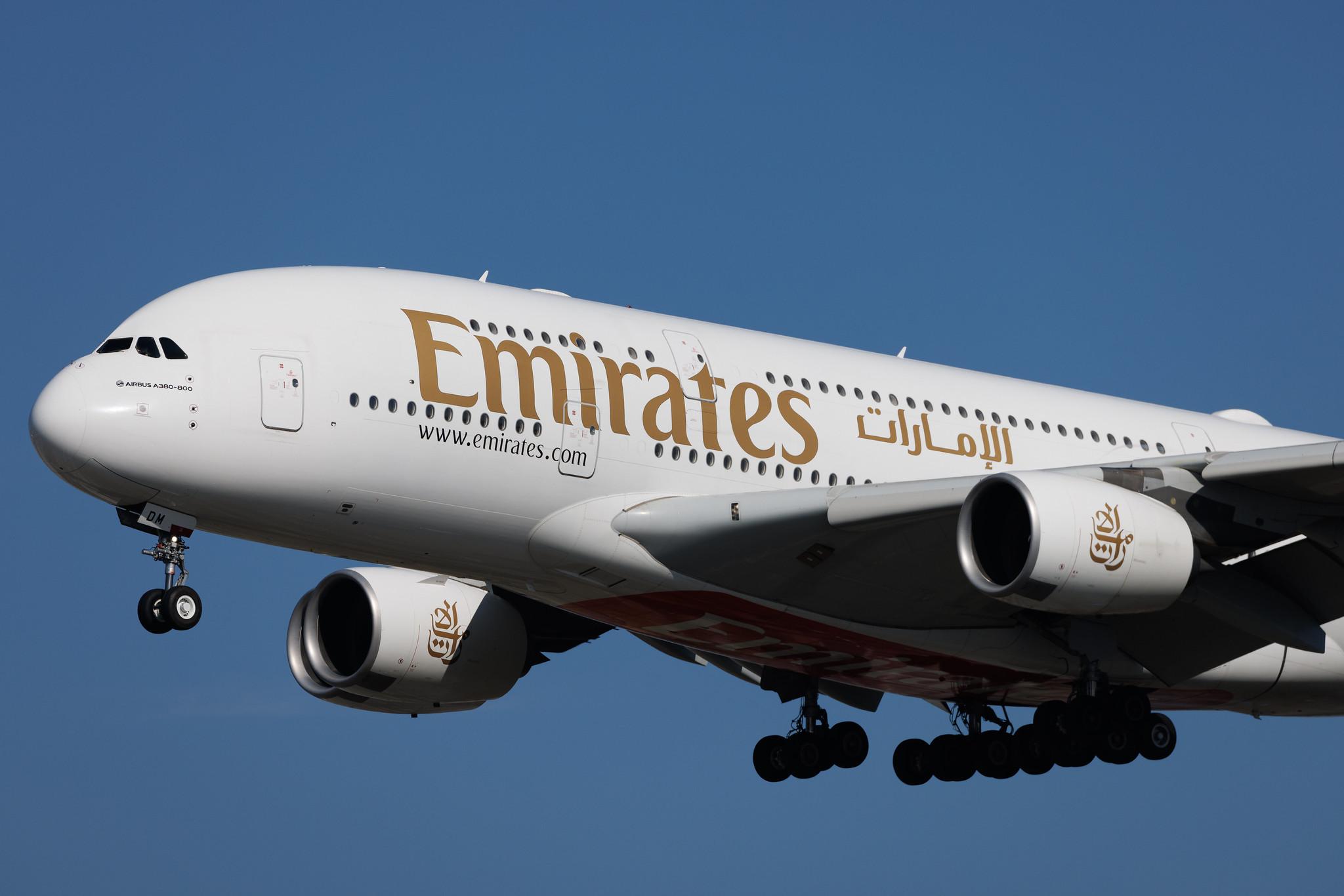 Frankfurt Airport: Emirates (EK / UAE) | Airbus A380-861 A388 | A6-EDM | MSN 042