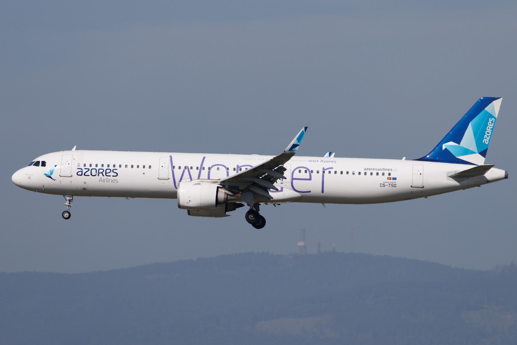 Frankfurt Airport: Azores Airlines (S4 / RZO) | Livery: Wonder Livery | Airbus A321-253N A21N | CS-TSG | MSN 8051