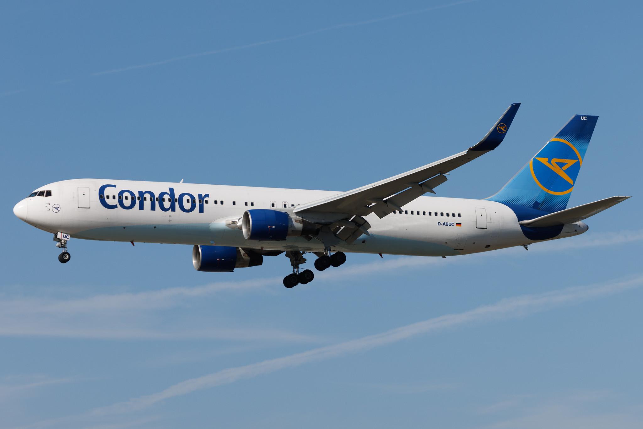 Frankfurt Airport: Condor (DE / CFG) | Boeing 767-330(ER) B763 | D-ABUC | MSN 26992