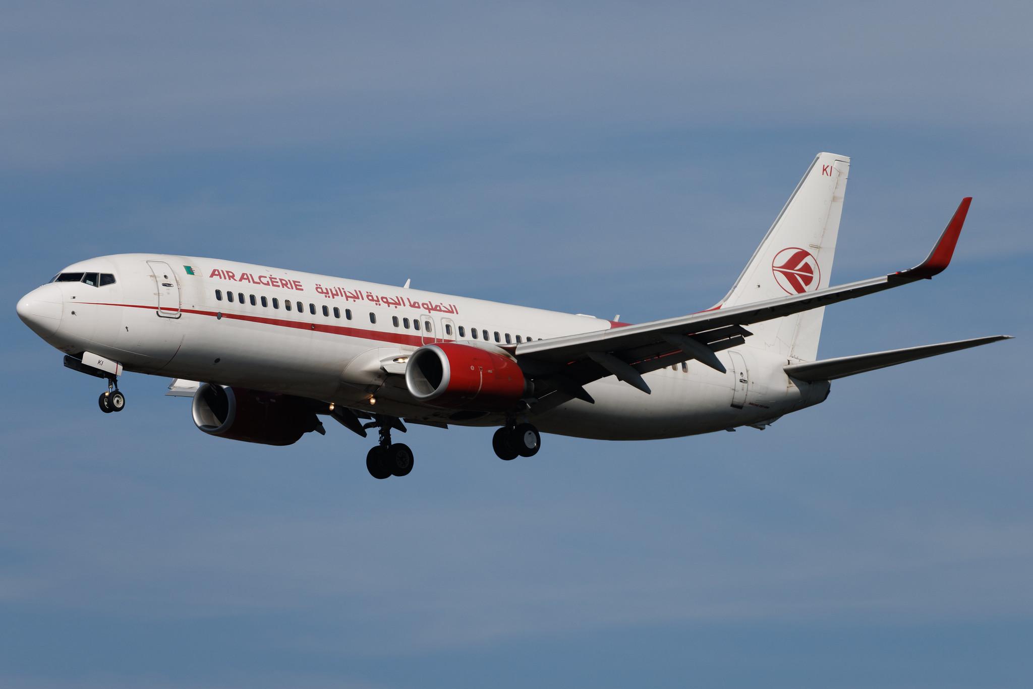 Frankfurt Airport: Air Algerie (AH / DAH) | Boeing 737-8D6 B738 | 7T-VKI | MSN 40683