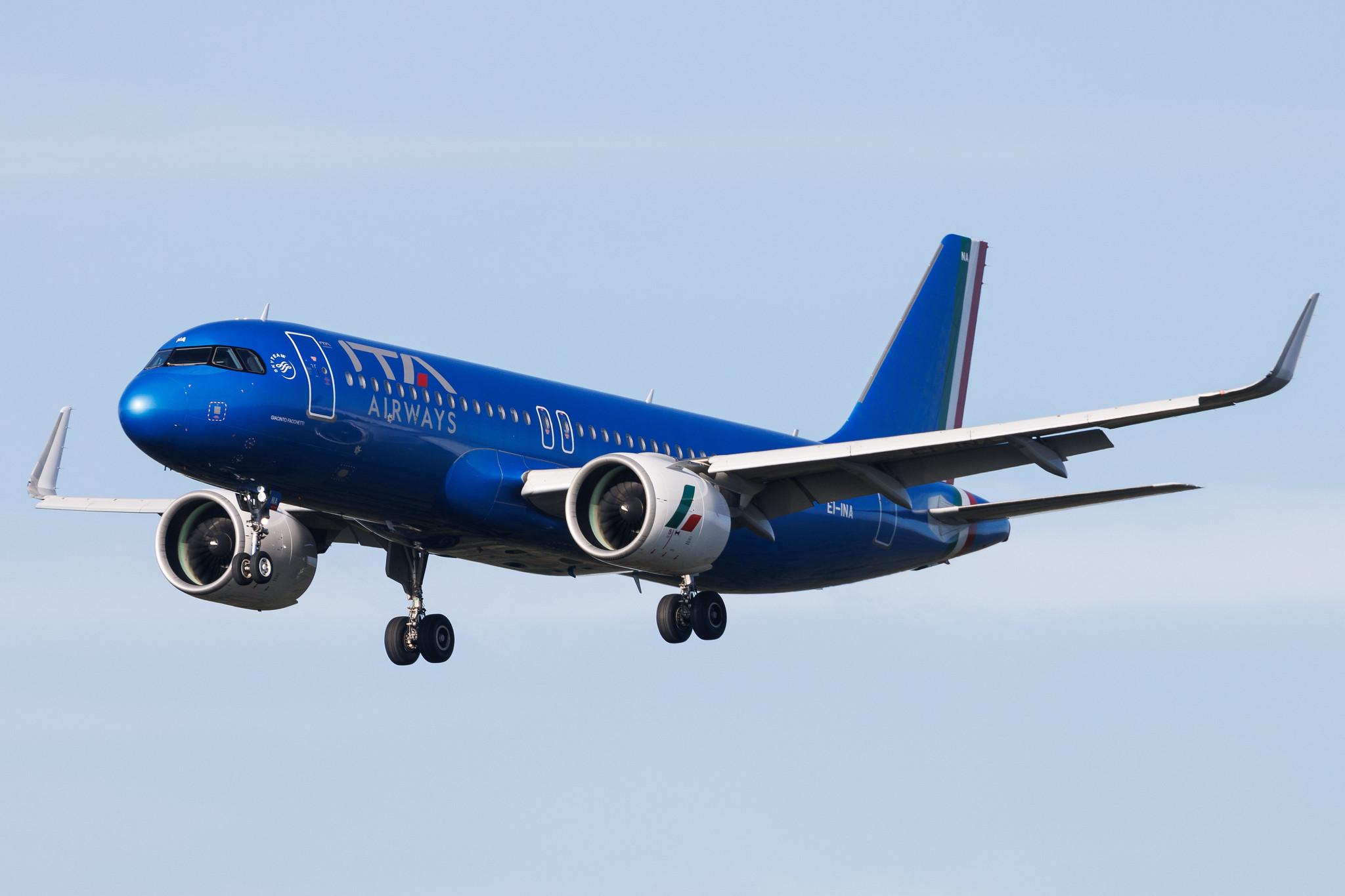 Frankfurt Airport: ITA Airways (AZ / ITY) | Airbus A320-272N A20N | EI-INA | MSN 11201