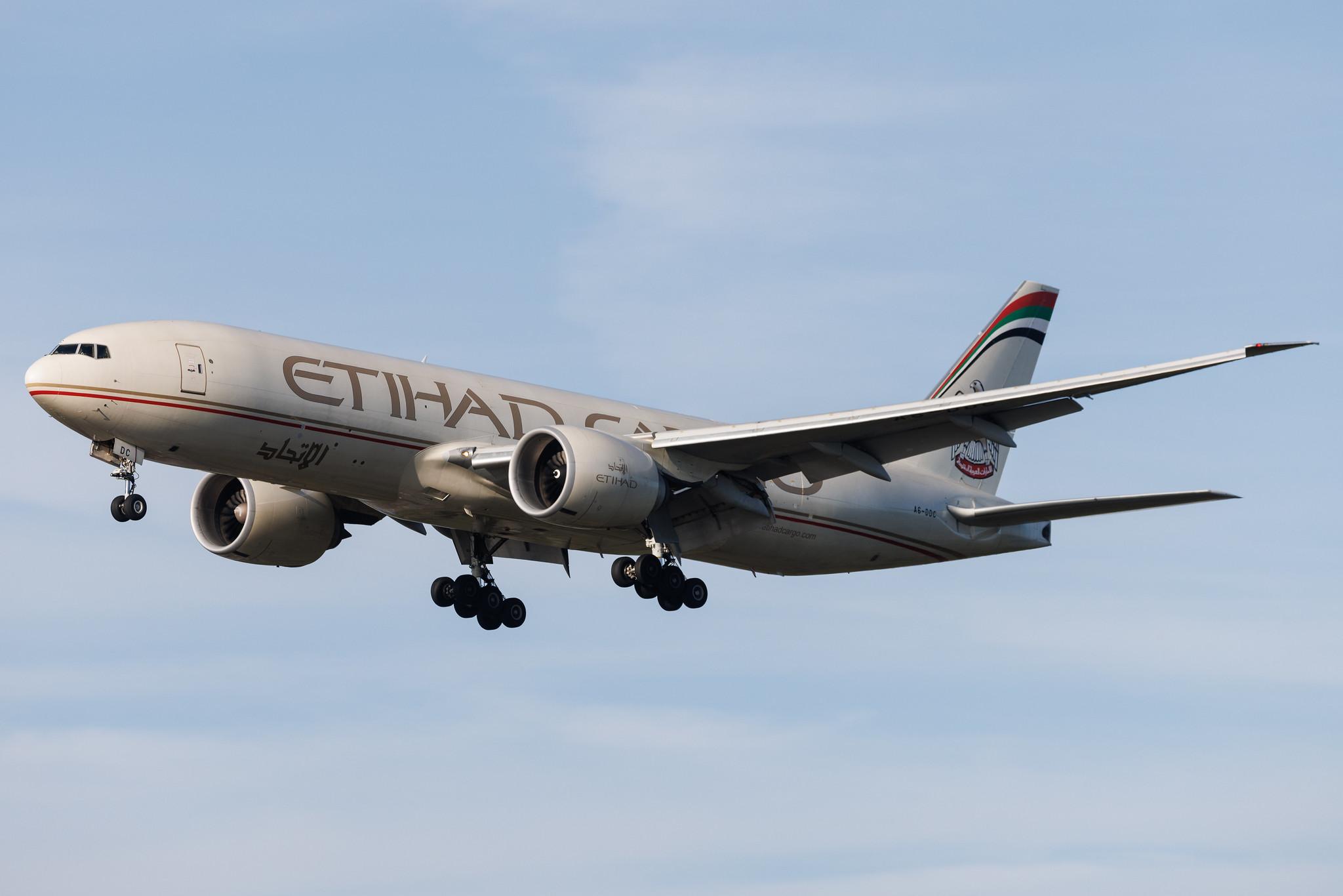 Frankfurt Airport: Etihad Cargo (EY / ETD) | Operator: Etihad Airways | Boeing 777-FFX B77L | A6-DDC | MSN 39691