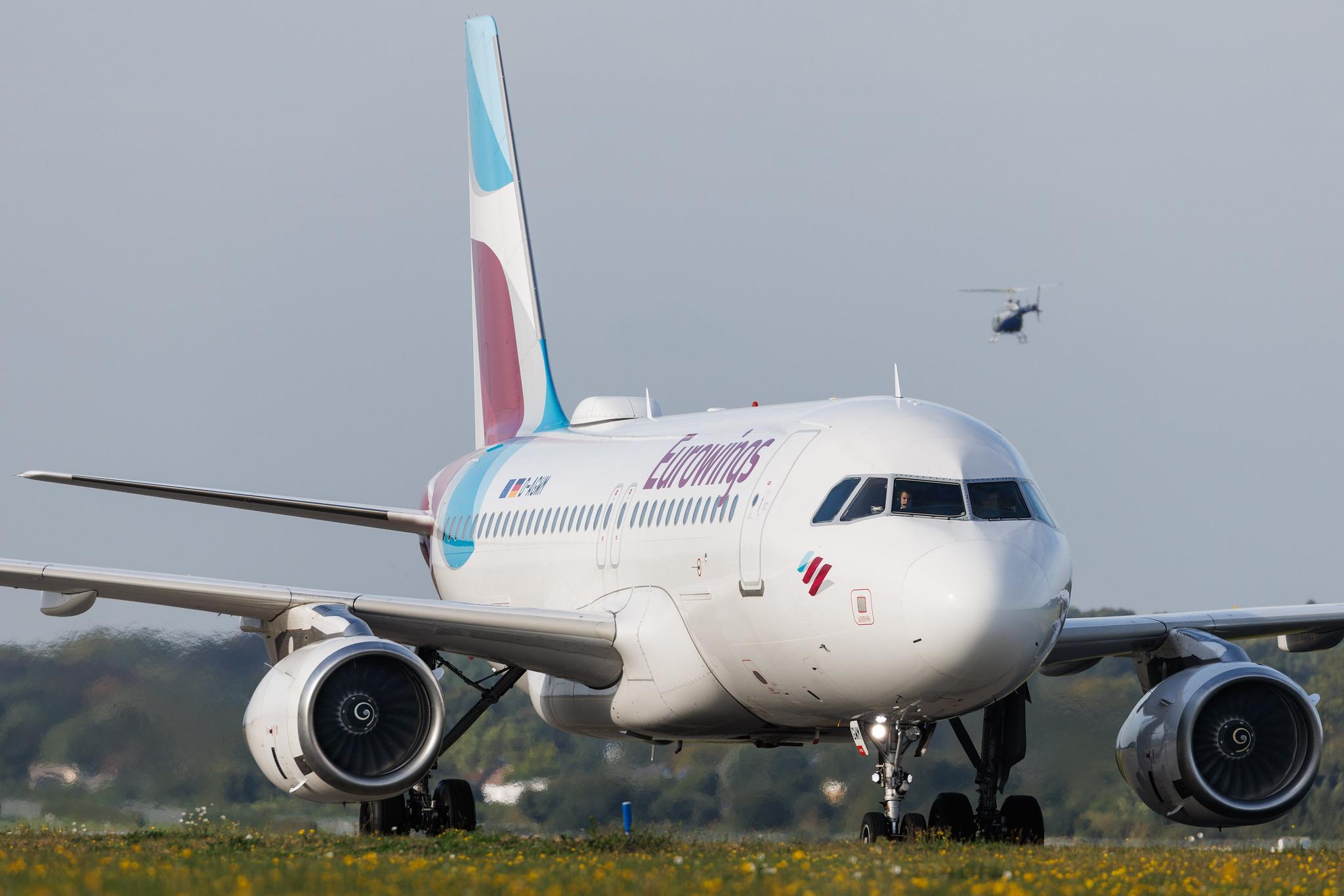 Hamburg Airport: Eurowings (EW / EWG) | Airbus A319-132 A319 | D-AGWM | MSN 3839