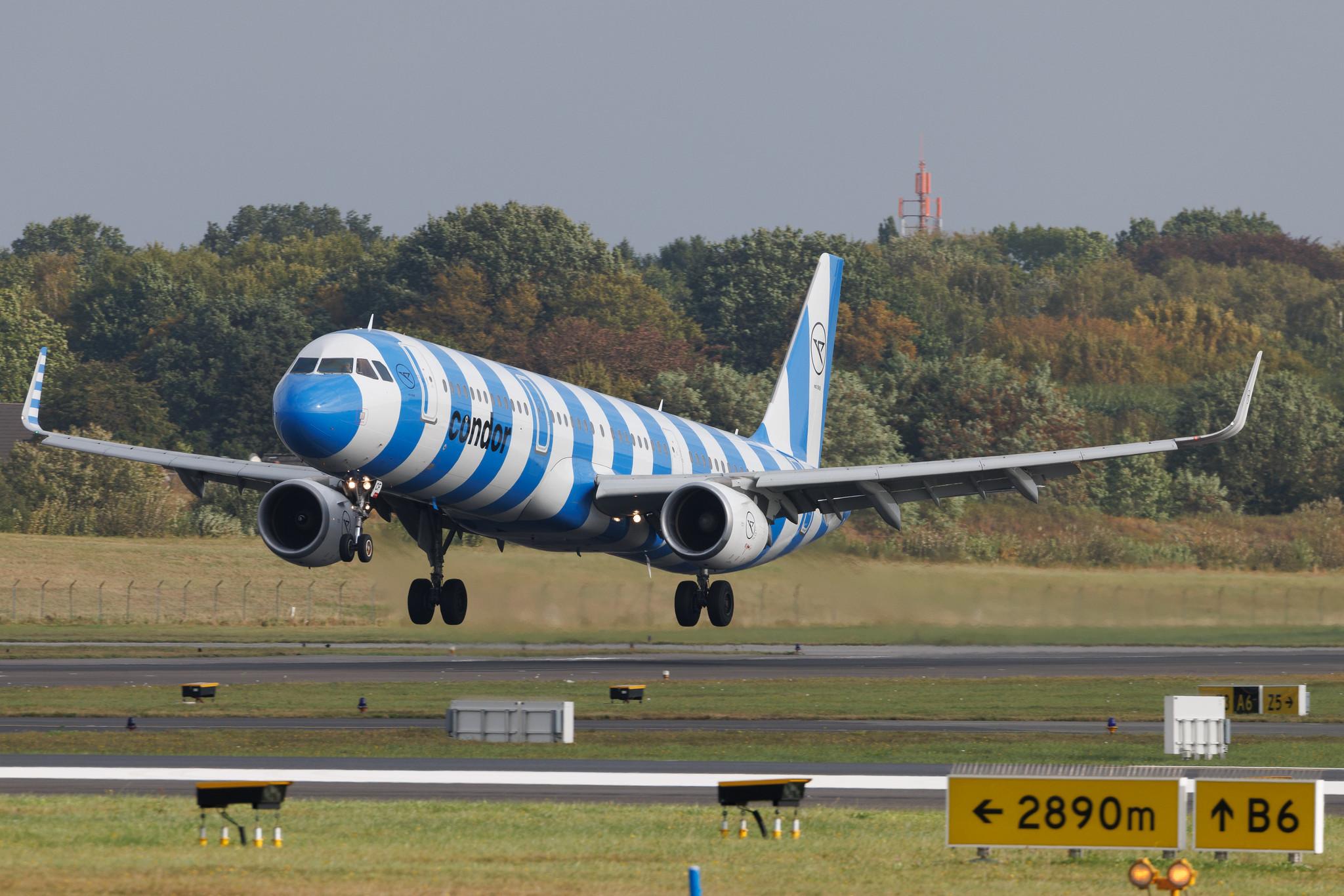 Hamburg Airport: Condor (DE / CFG) | Airbus A321-211 A321 | D-ATCF | MSN 5843