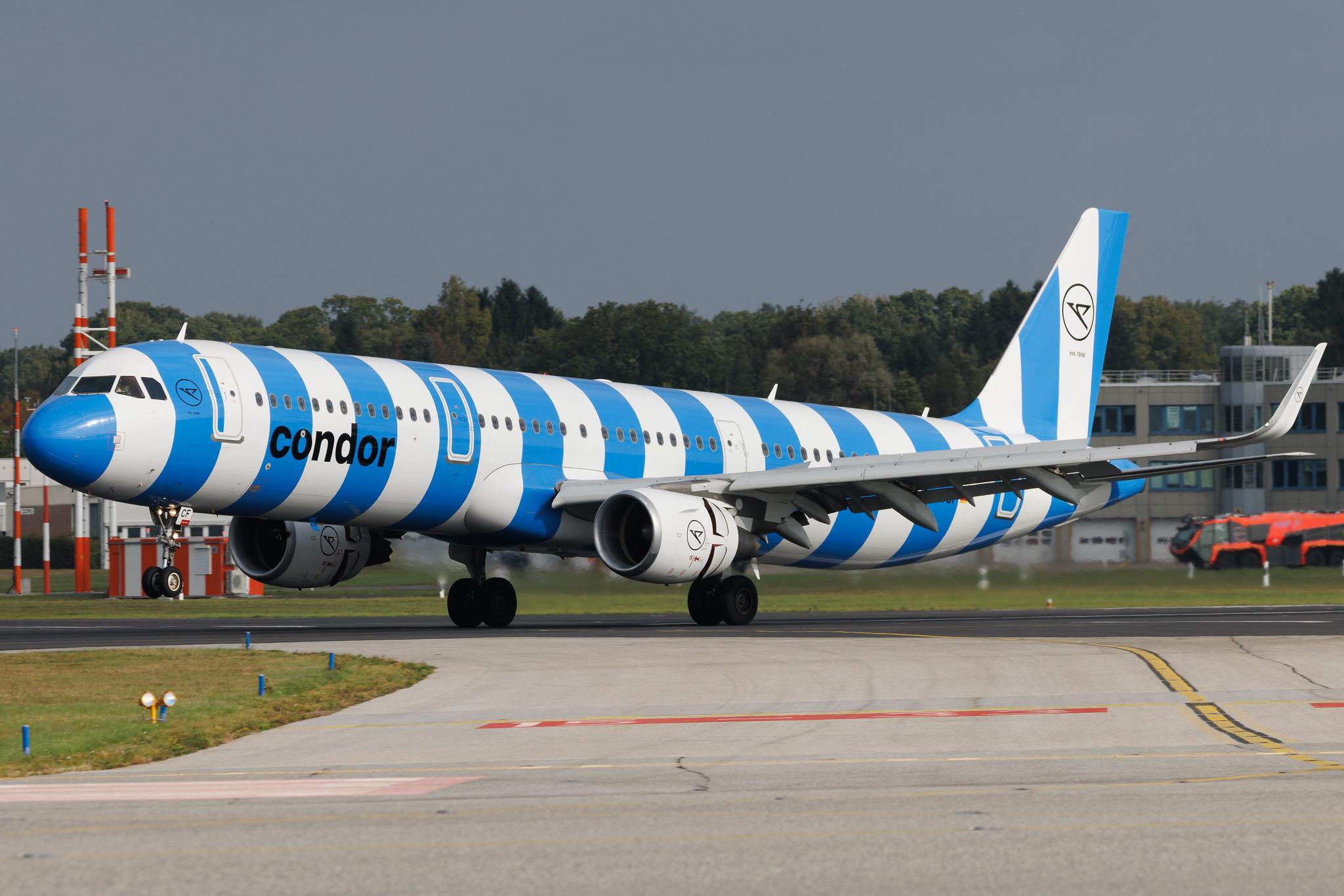 Hamburg Airport: Condor (DE / CFG) | Airbus A321-211 A321 | D-ATCF | MSN 5843