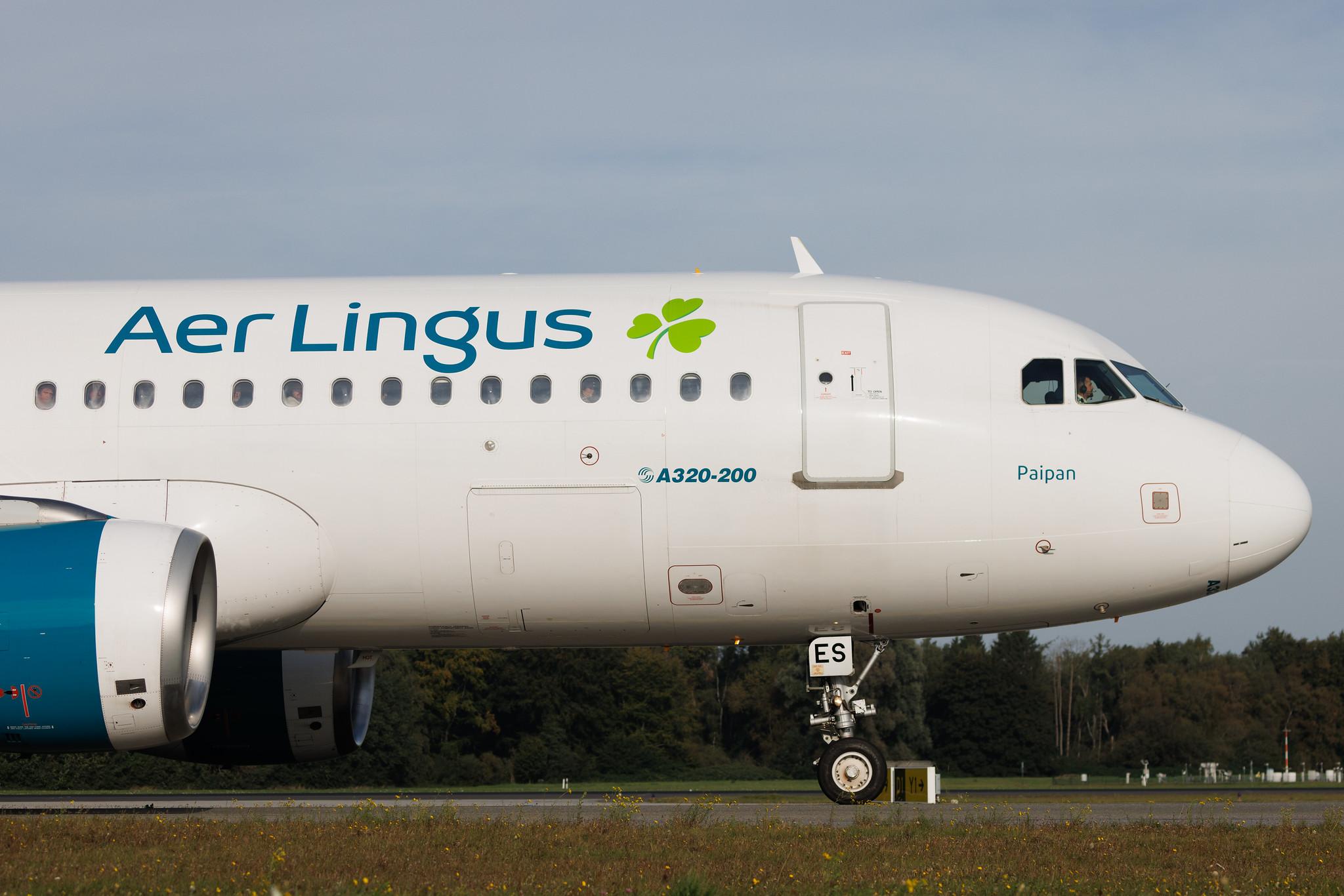 Hamburg Airport: Aer Lingus (EI / EIN) | Airbus A320-214 A320 | EI-DES | MSN 02608