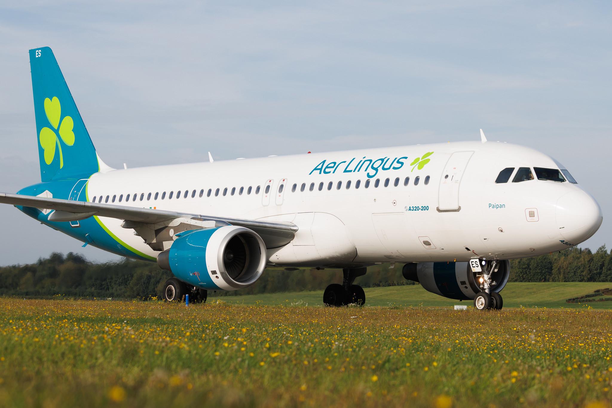 Hamburg Airport: Aer Lingus (EI / EIN) | Airbus A320-214 A320 | EI-DES | MSN 02608