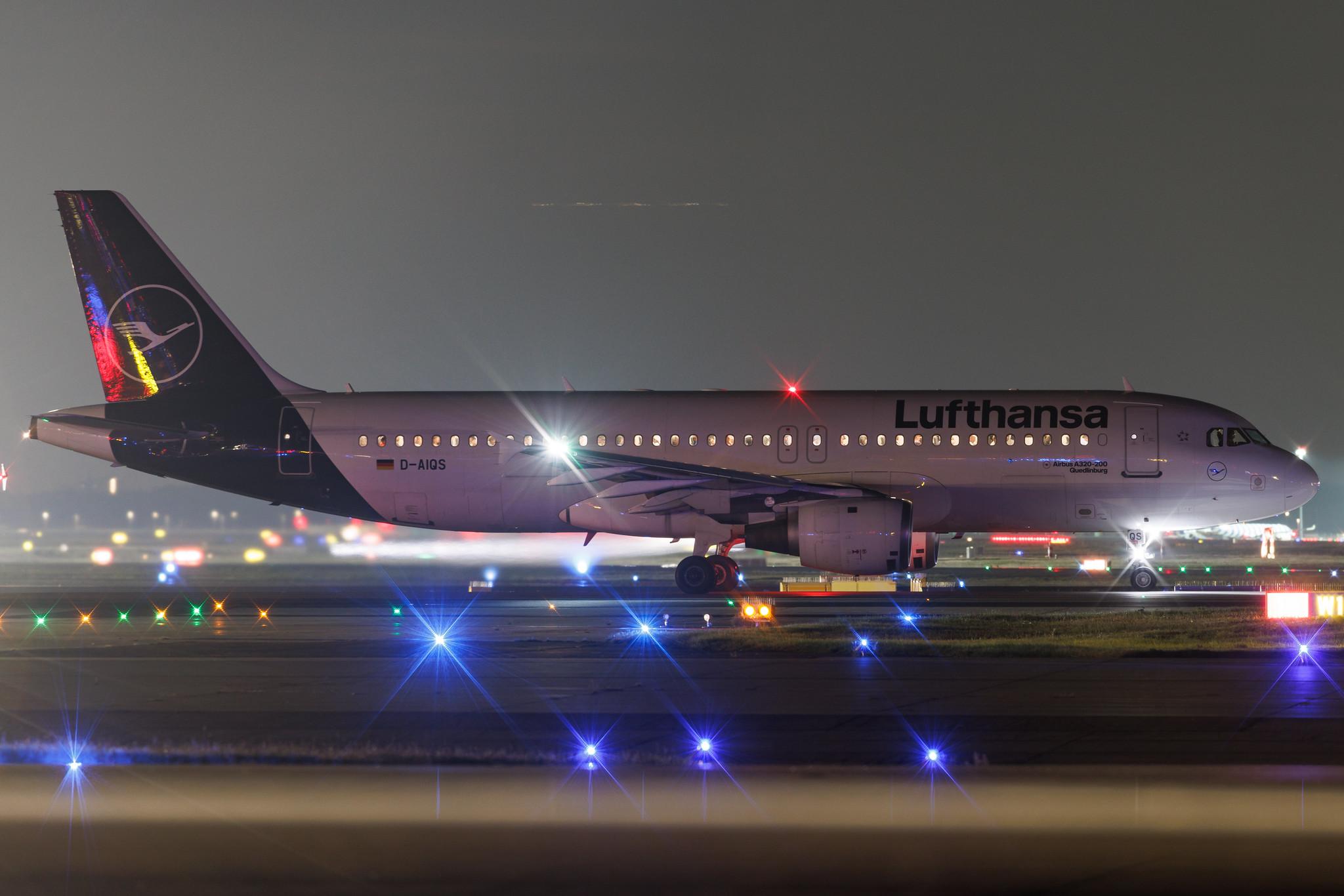 Frankfurt Airport: Lufthansa (LH / DLH) | Airbus A320-211 A320 | D-AIQS | MSN 0401