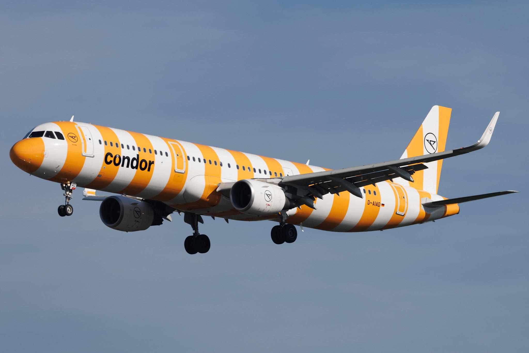 Frankfurt Airport: Condor (DE / CFG) | Airbus A321-211 A321 | D-AIAD | MSN 6053