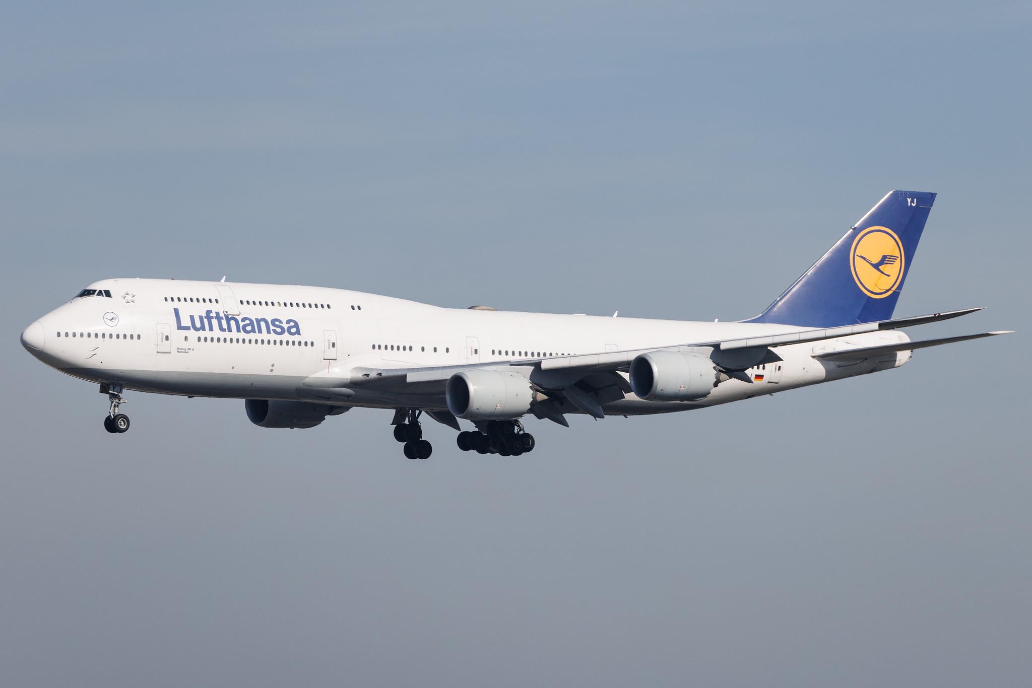Frankfurt Airport: Lufthansa (LH / DLH) | Boeing 747-830 B748 | D-ABYJ | MSN 37834