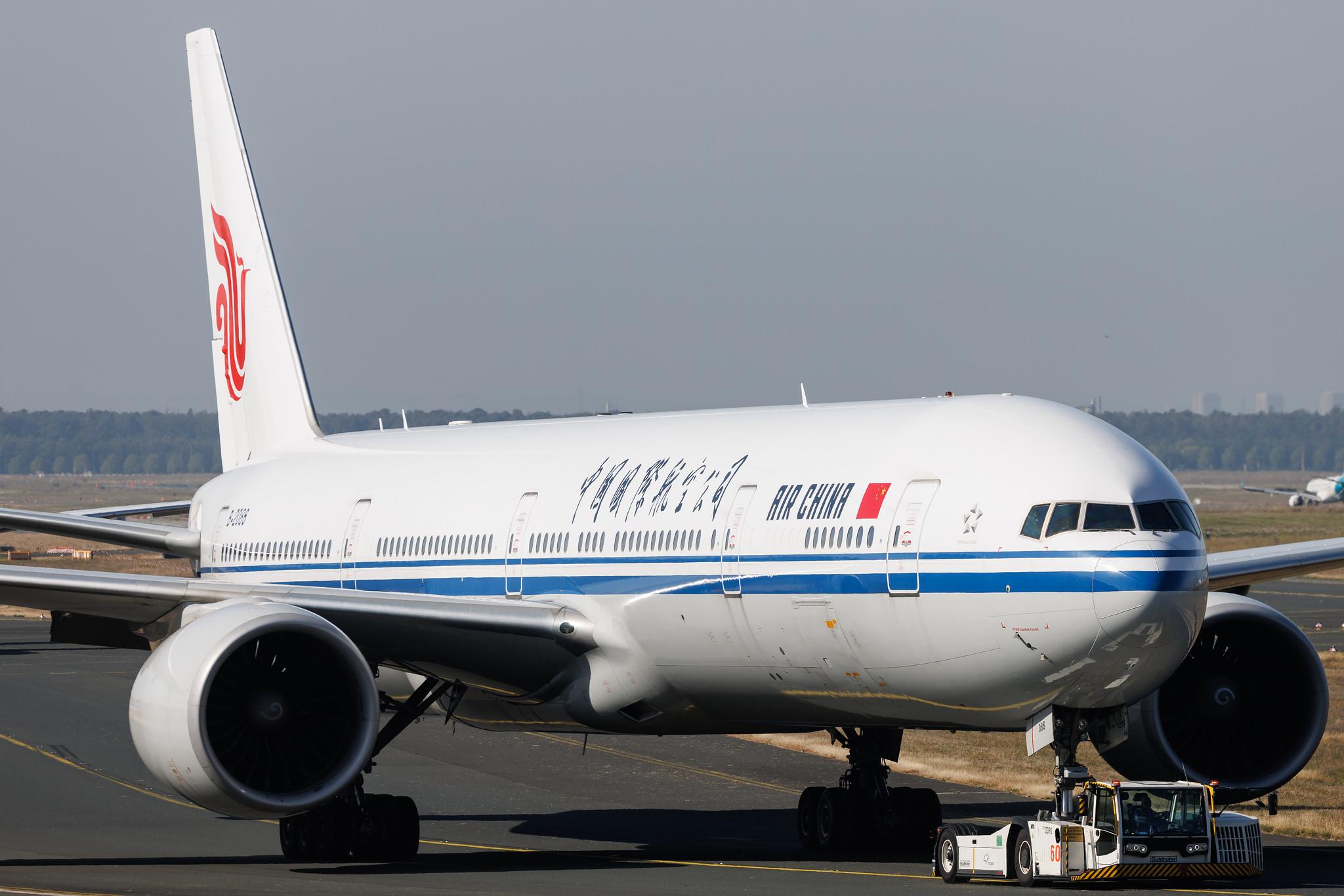 Frankfurt Airport: Air China (CA / CCA) | Boeing 777-39L(ER) B77W | B-2086 | MSN 38667