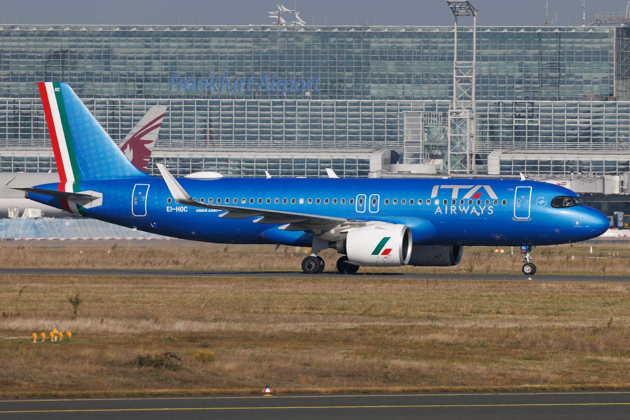 Frankfurt Airport: ITA Airways (AZ / ITY) | Airbus A320-272N A20N | EI-HOC | MSN 11514