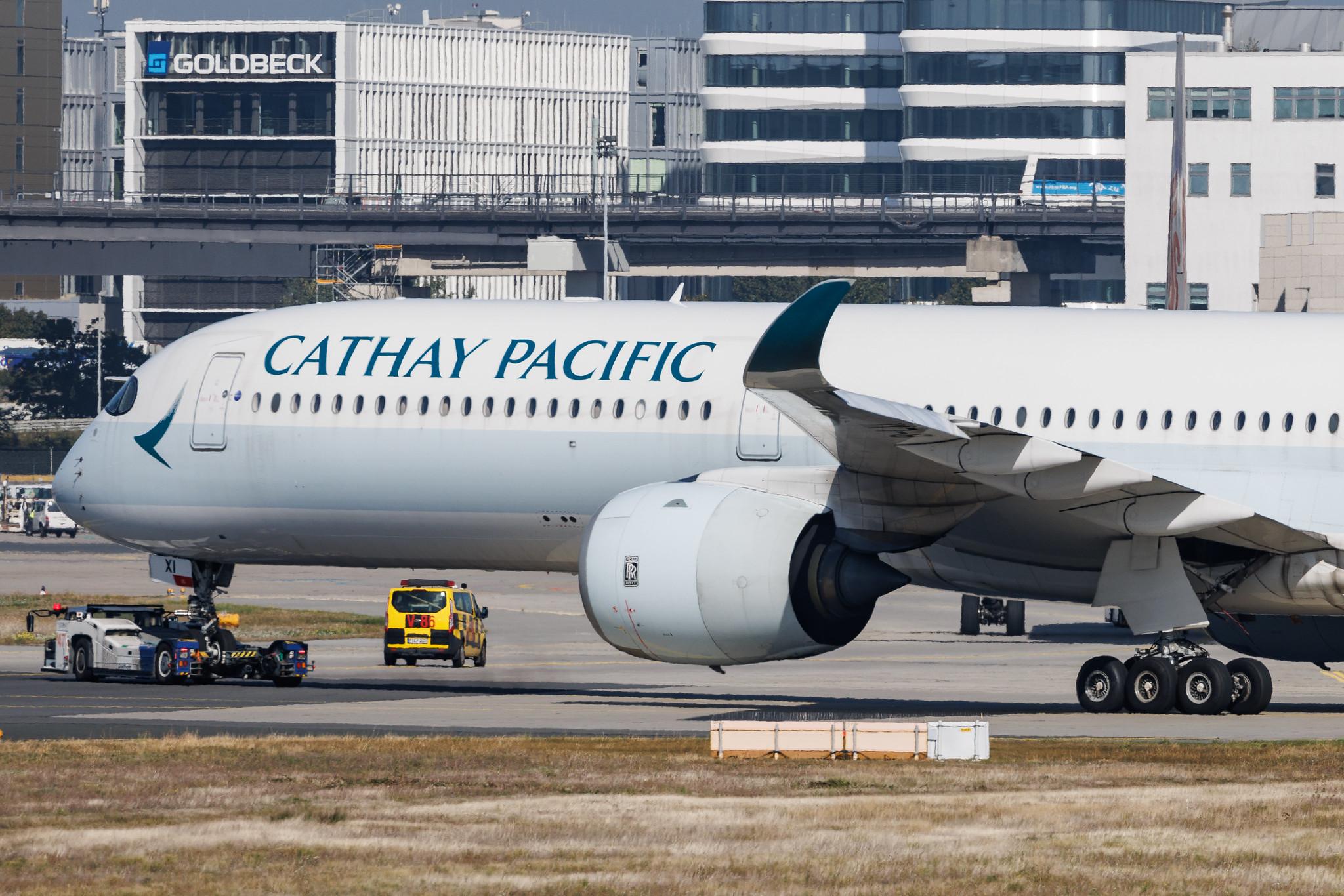 Frankfurt Airport: Cathay Pacific (CX / CPA) | Airbus A350-1041 A35K | B-LXI | MSN 262