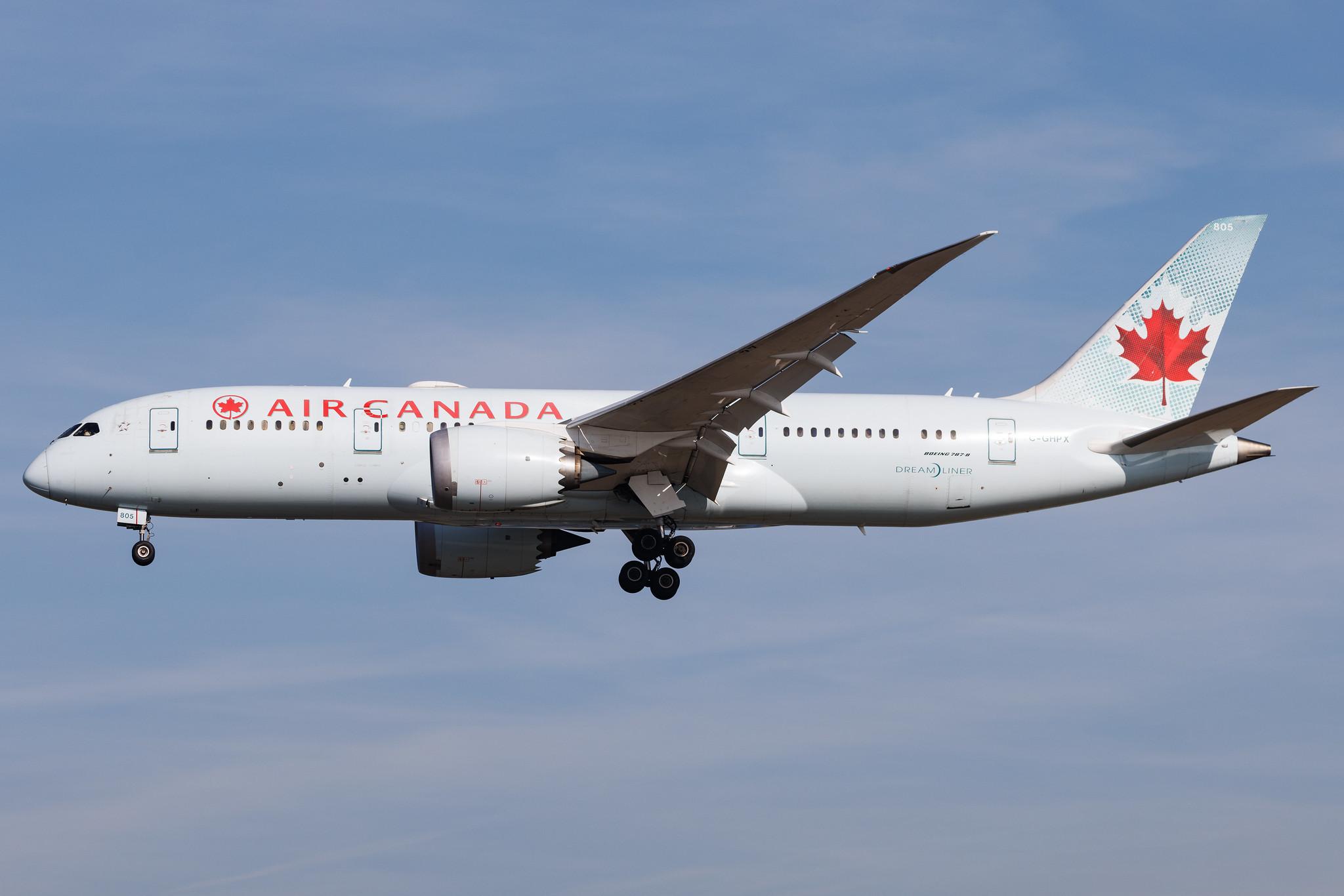 Frankfurt Airport: Air Canada (AC / ACA) | Boeing 787-8 Dreamliner B788 | C-GHPX | MSN 35261