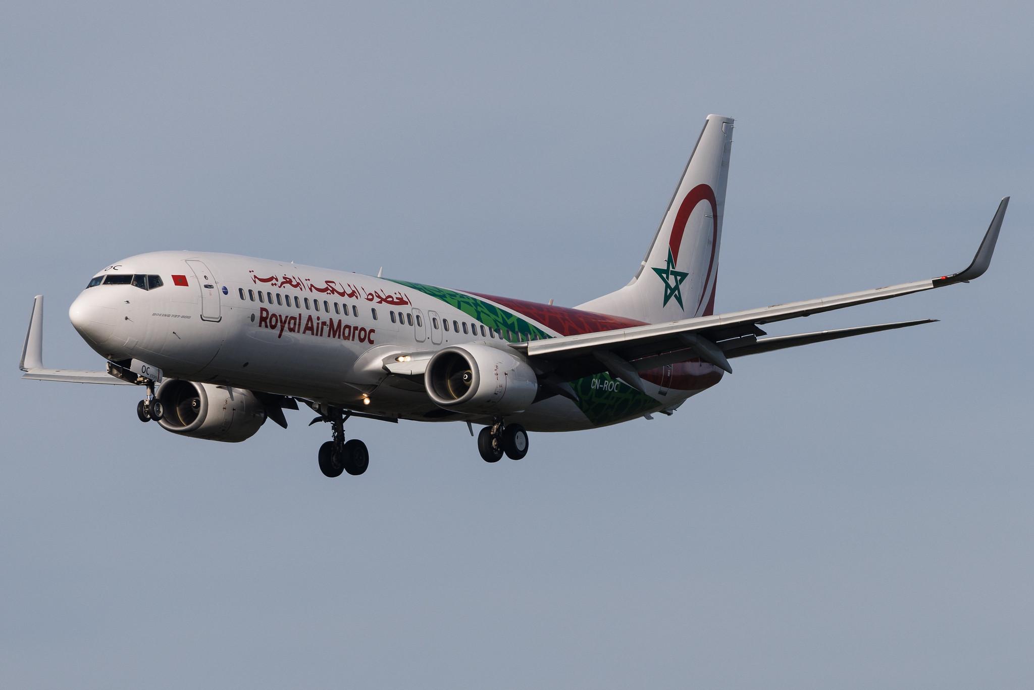 Frankfurt Airport: Royal Air Maroc (AT / RAM) | Boeing 737-8B6 B738 | CN-ROC | MSN 33061