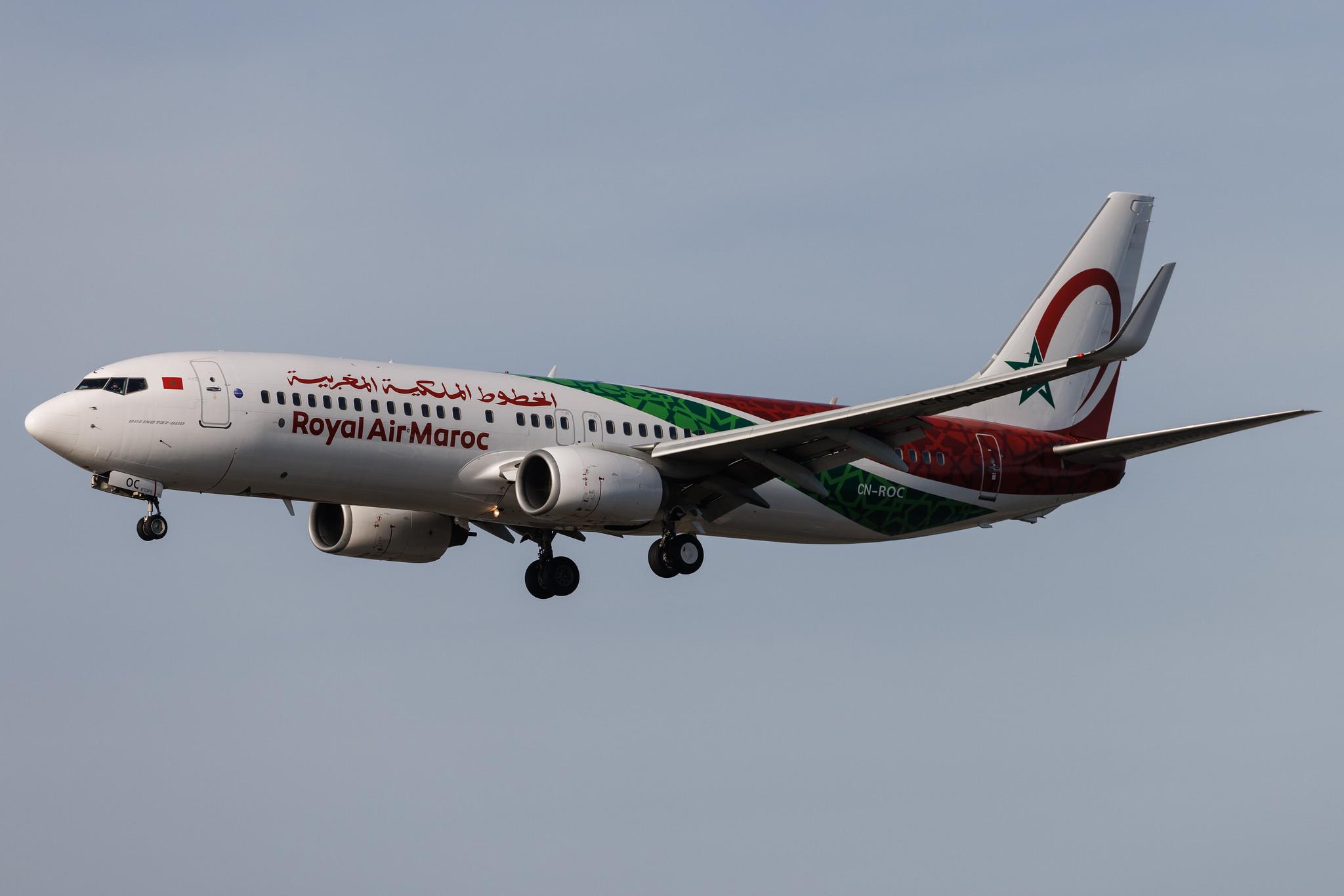 Frankfurt Airport: Royal Air Maroc (AT / RAM) | Boeing 737-8B6 B738 | CN-ROC | MSN 33061