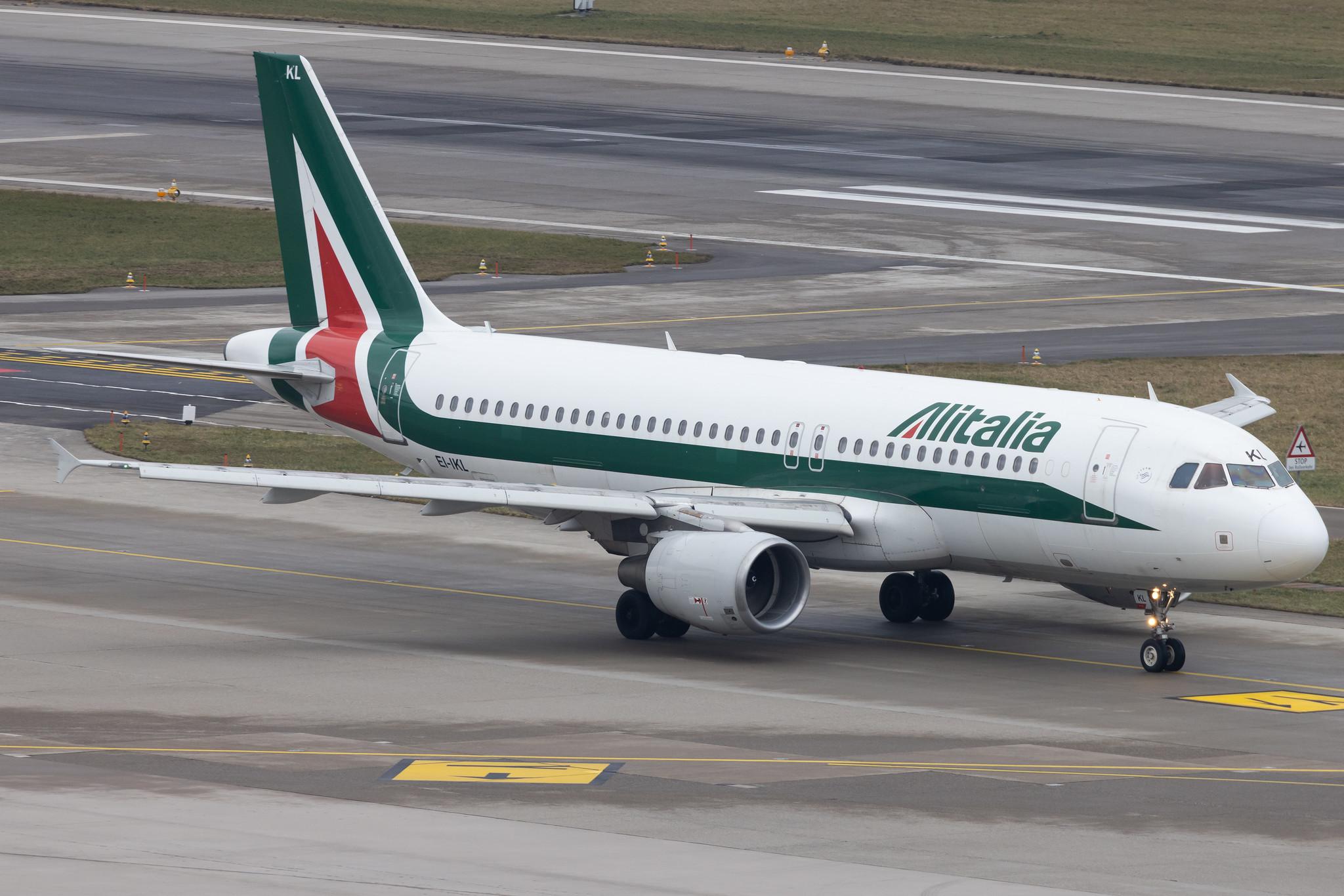 Flughafen Zürich: ITA Airways (AZ / ITY) | Airbus A320-214 A320 | EI-IKL | MSN 01489
