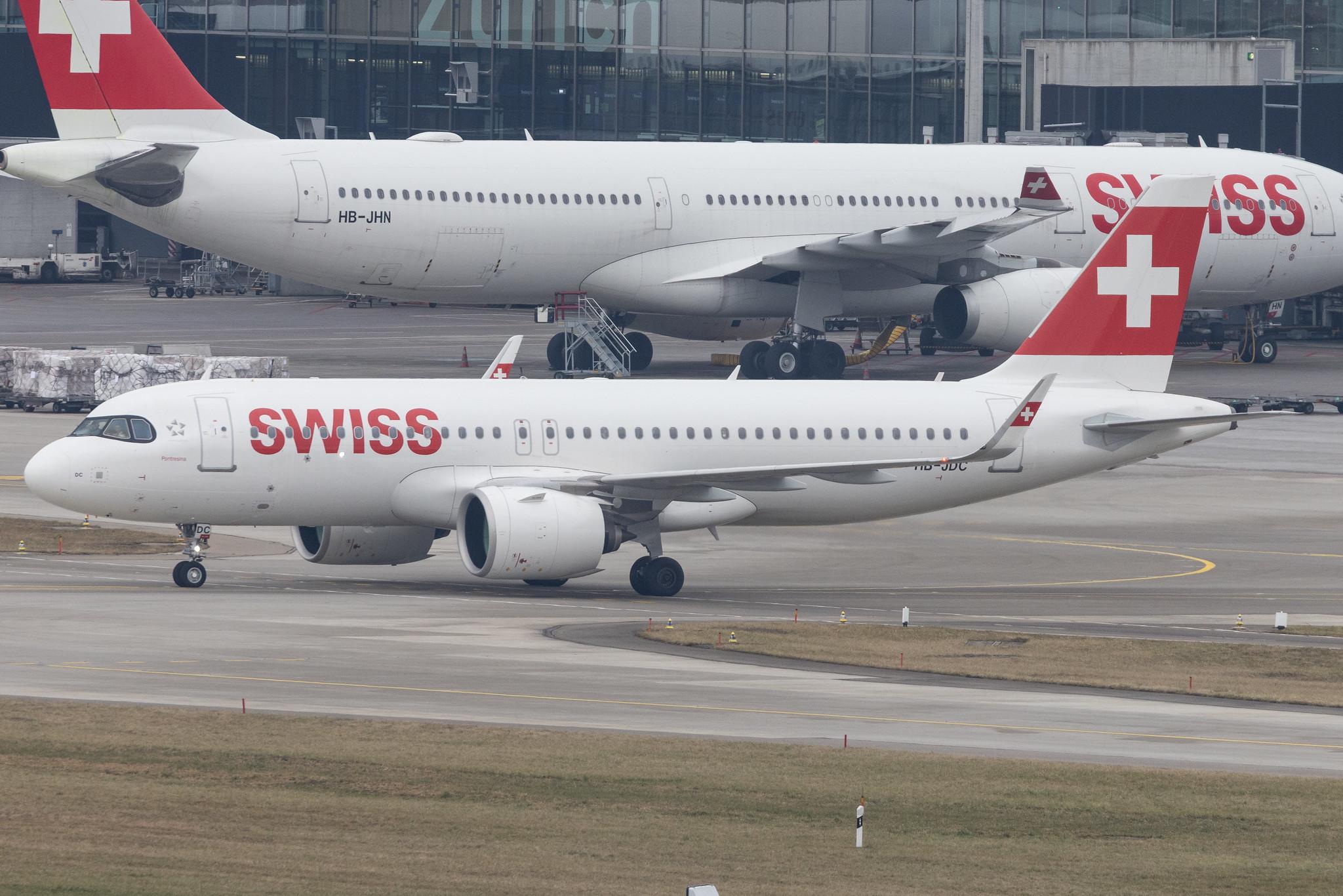 Flughafen Zürich: Swiss (LX / SWR) | Airbus A320-271N A20N | HB-JDC | MSN 10242